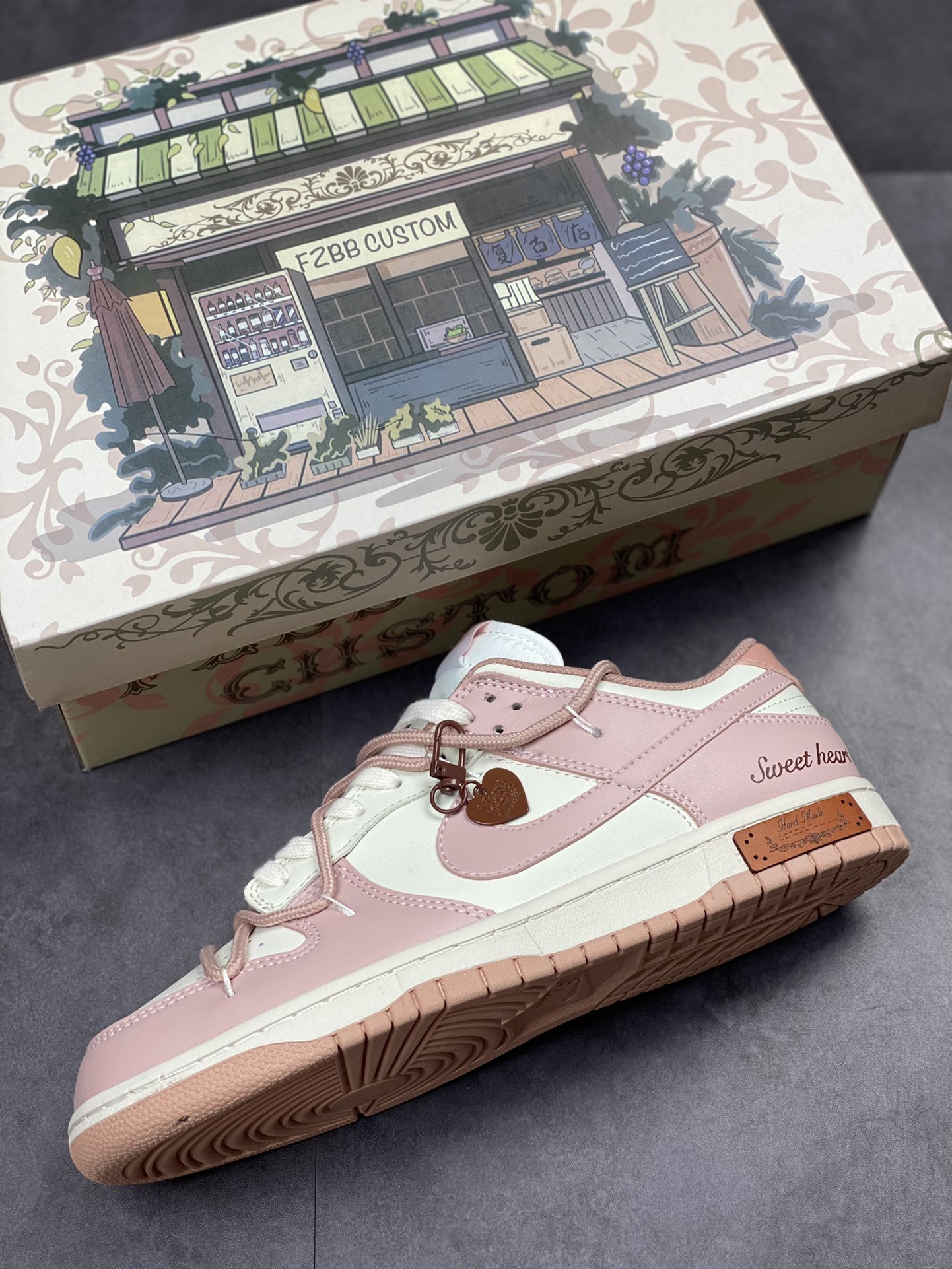200 NIKE SB Dunk Low 甜心解构 玫瑰粉 DD1503-118