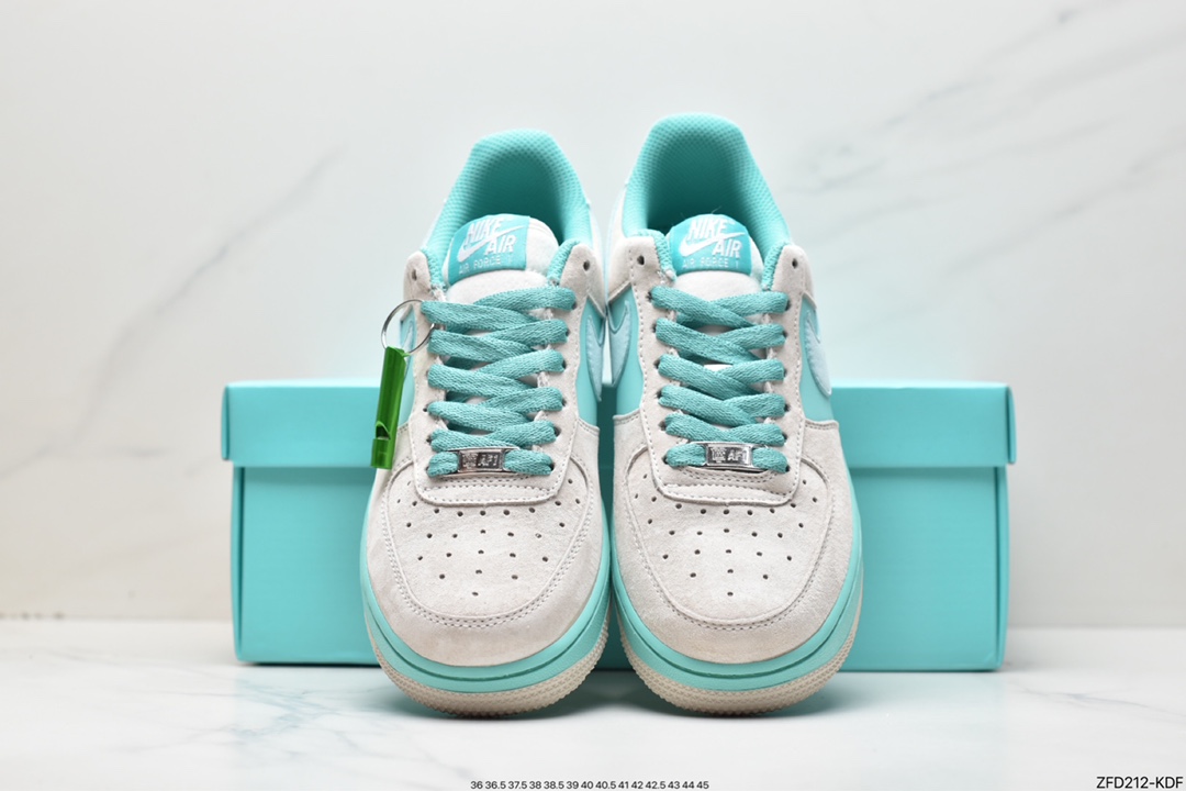 Tiffany/Tiffany & Co. x Nike Air Force 1 Low SP ”1837” Air Force One classic low-top all-match casual sports shoes ”joint black Tiffany blue” DZ1382-222-Top High Quatity Cheap Sneakers Fashion Clothing Clothes Bags handbags Shoes of all Brand wholesale With The best Quality And Beautiful Price from China Factory Chinese suppliers wholesaler seller Tiffany/Tiffany & Co. x Nike Air Force 1 Low SP ”1837” Air Force One classic low-top all-match casual sports shoes ”joint black Tiffany blue” DZ1382-222