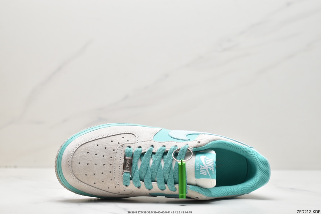 Tiffany/Tiffany & Co. x Nike Air Force 1 Low SP ”1837” Air Force One classic low-top all-match casual sports shoes ”joint black Tiffany blue” DZ1382-222-Top High Quatity Cheap Sneakers Fashion Clothing Clothes Bags handbags Shoes of all Brand wholesale With The best Quality And Beautiful Price from China Factory Chinese suppliers wholesaler seller Tiffany/Tiffany & Co. x Nike Air Force 1 Low SP ”1837” Air Force One classic low-top all-match casual sports shoes ”joint black Tiffany blue” DZ1382-222