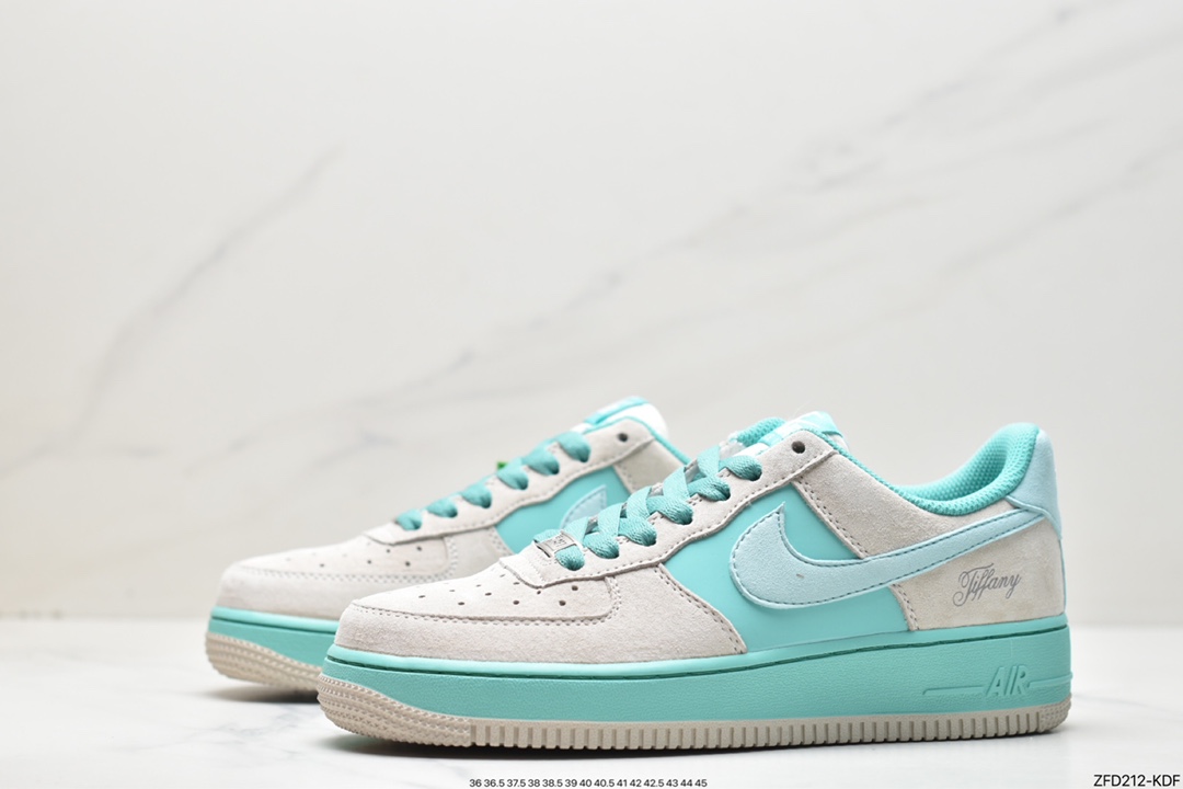 Tiffany/Tiffany & Co. x Nike Air Force 1 Low SP ”1837” Air Force One classic low-top all-match casual sports shoes ”joint black Tiffany blue” DZ1382-222-Top High Quatity Cheap Sneakers Fashion Clothing Clothes Bags handbags Shoes of all Brand wholesale With The best Quality And Beautiful Price from China Factory Chinese suppliers wholesaler seller Tiffany/Tiffany & Co. x Nike Air Force 1 Low SP ”1837” Air Force One classic low-top all-match casual sports shoes ”joint black Tiffany blue” DZ1382-222