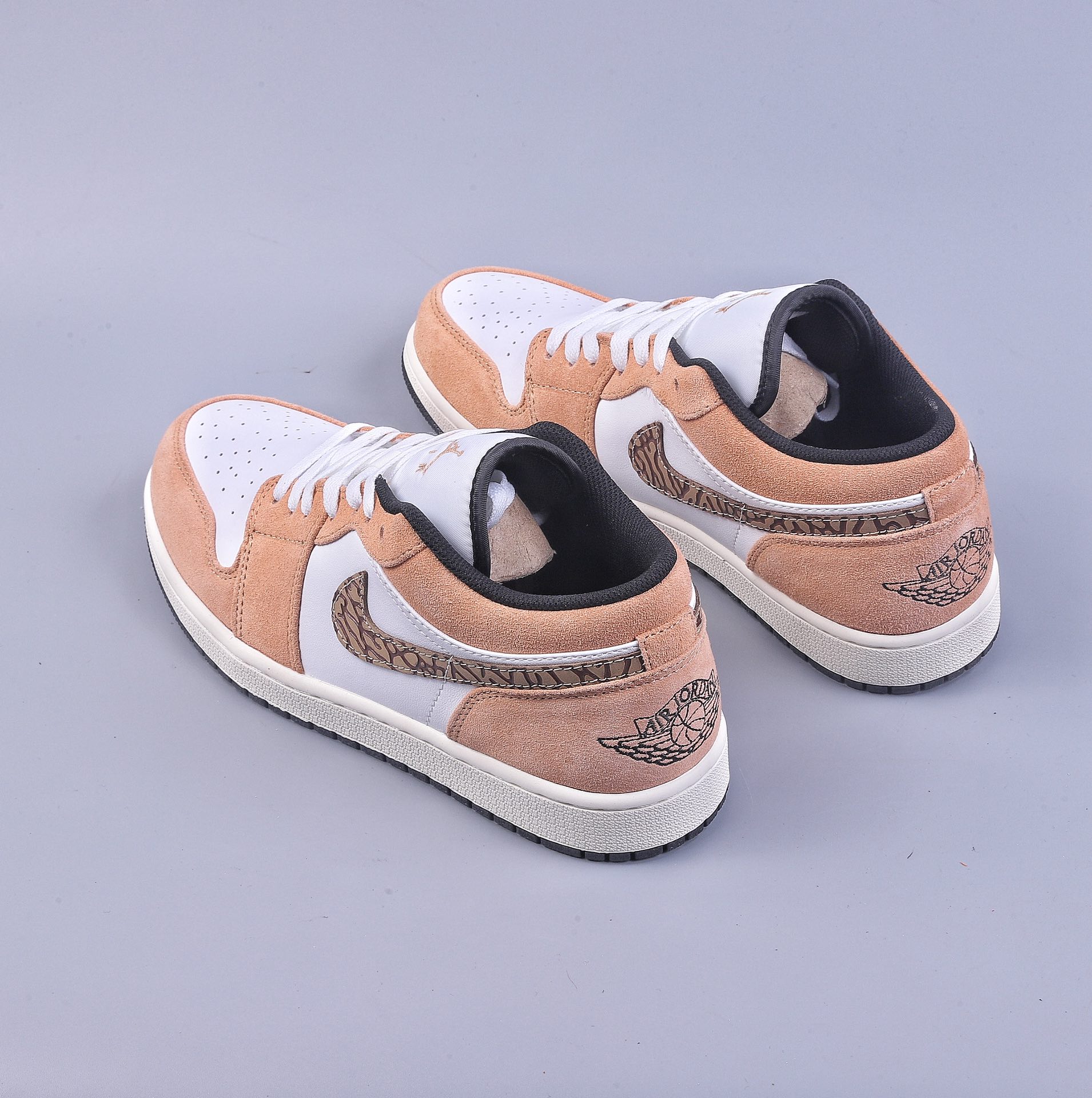 200 Air Jordan 1 Low AJ1 乔1白黄爆裂纹 低帮文化休闲板鞋 DZ4130-201