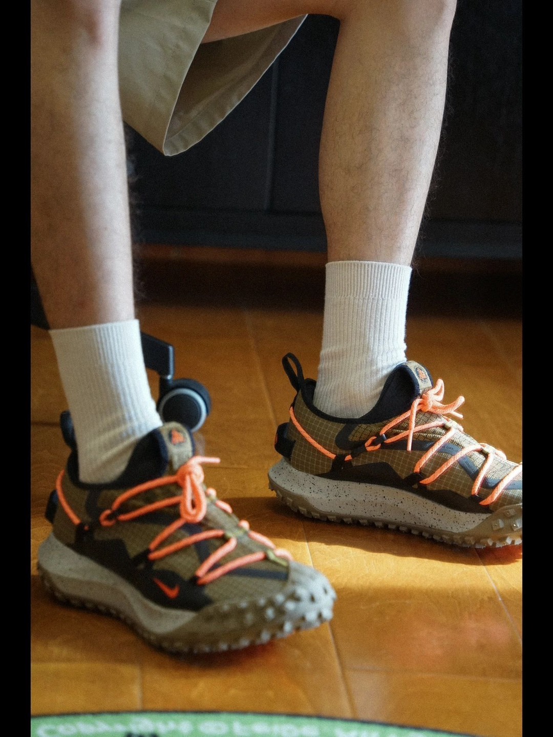 Caqui naranja 🍊 NK ACG Mountain Fly Low GTX SE zapatos de montaña para exteriores DQ1979-001 La parte superior utiliza…
