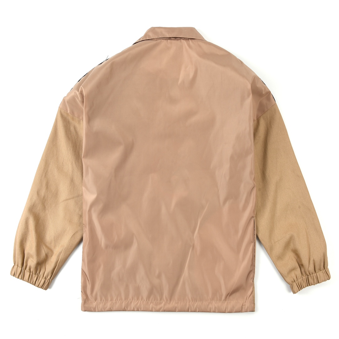 Balenciaga/巴黎世家 拼色字母印花夹克冲锋衣 2