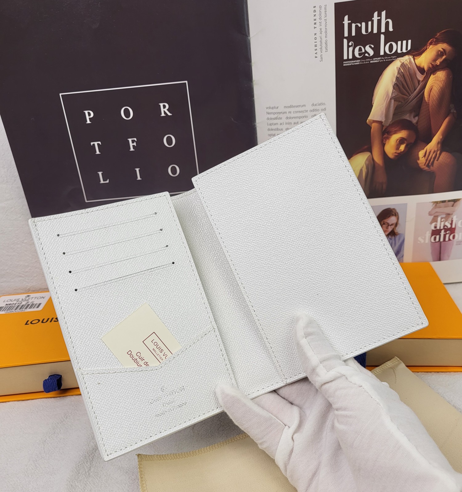 Passport wallet different colors