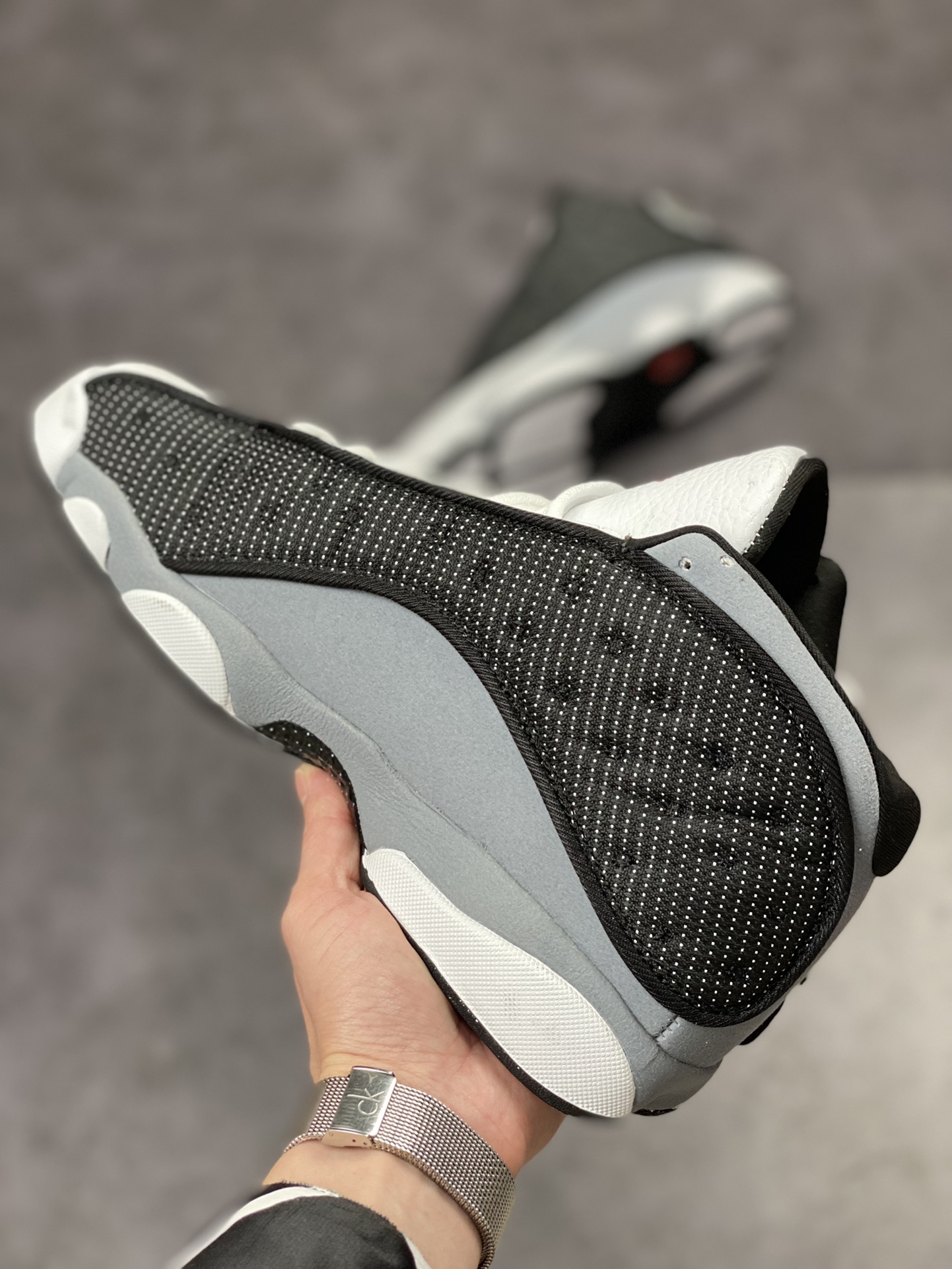 190 Air Jordan 13 Retro 黑白燧石 DJ5982-060