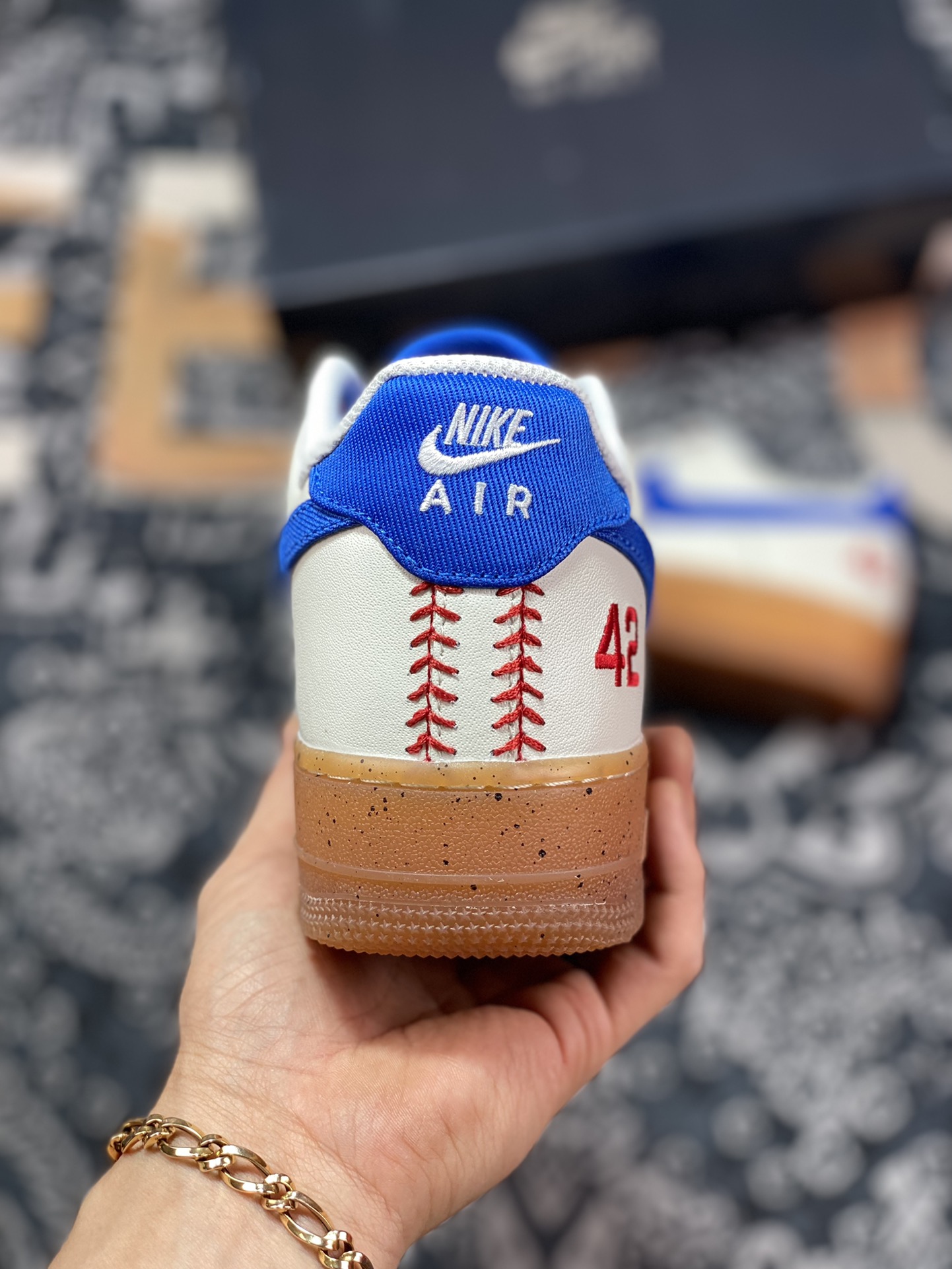 220 Nike Air Force 1’07 Low”SJackie Robinson”空军一号FN1868-100