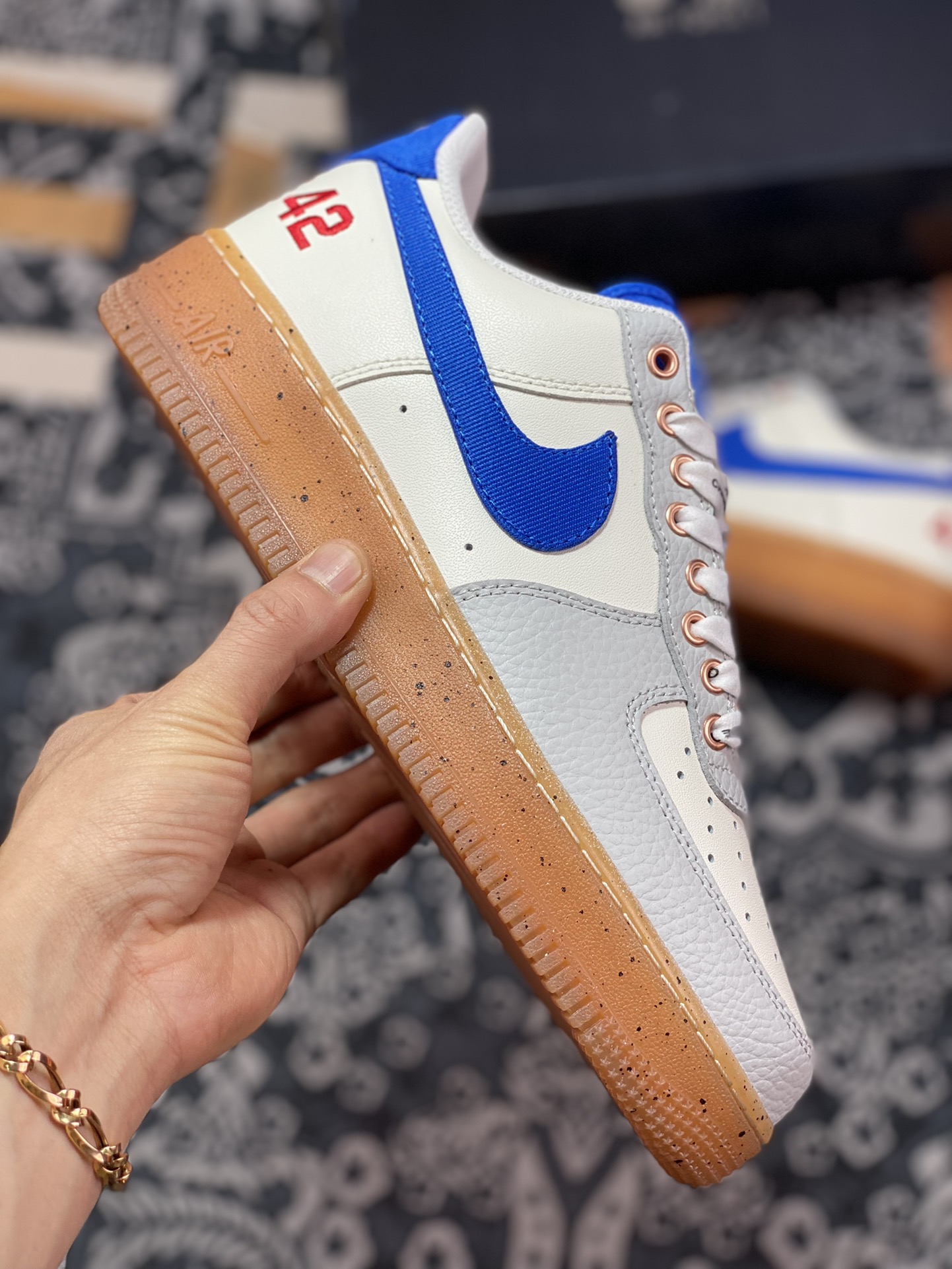 220 Nike Air Force 1’07 Low”SJackie Robinson”空军一号FN1868-100