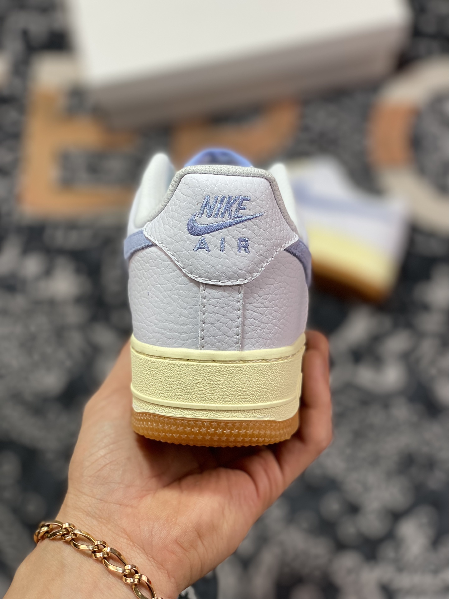 220 Nike Air Force 1'07 Low”White/Light Blue/Gum”空军一号FD9867-100