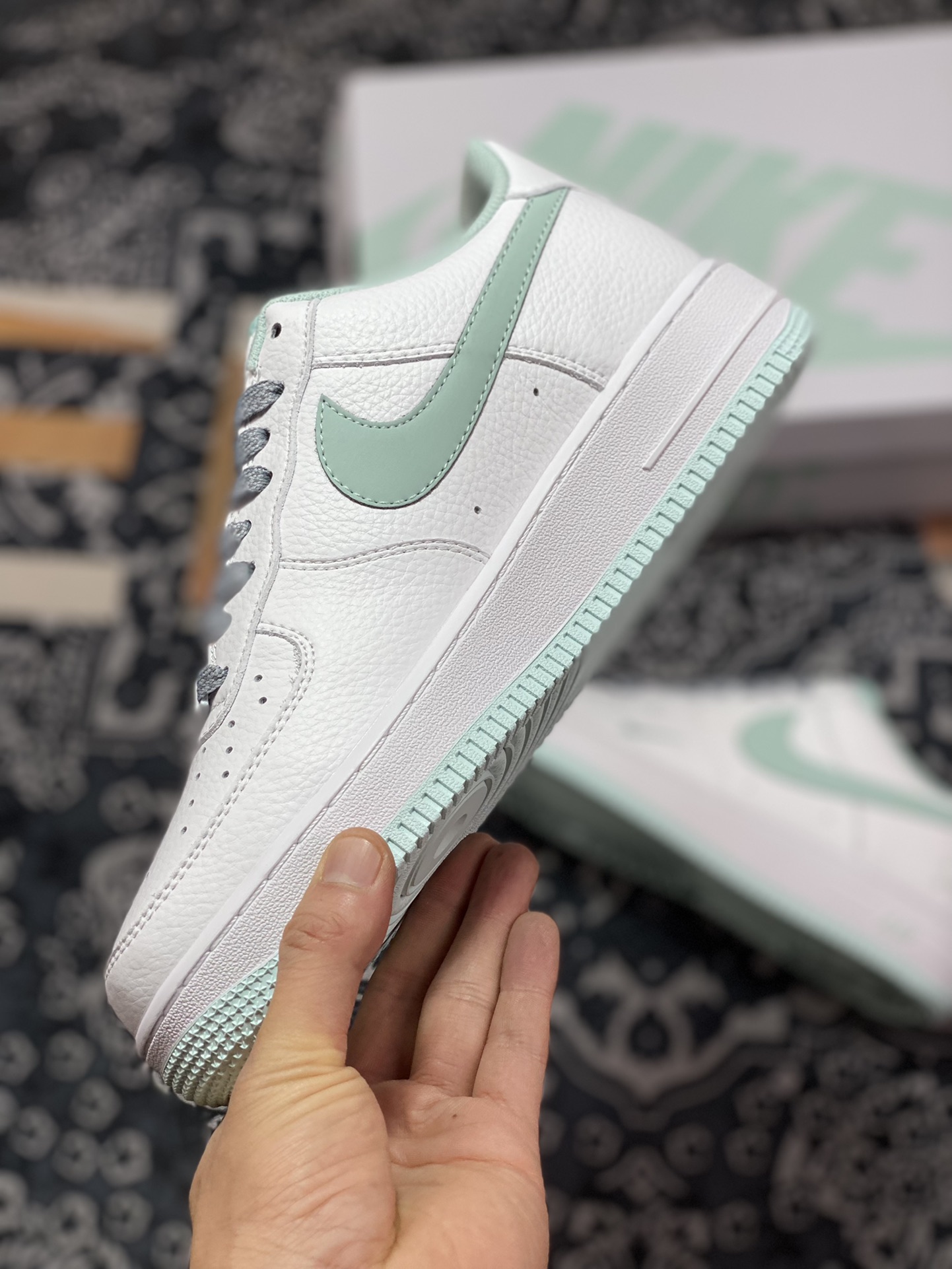 Nike Air Force 1'07 ”40th Anniversary/White Mint” Air Force One Dutch green hook MN5263-128