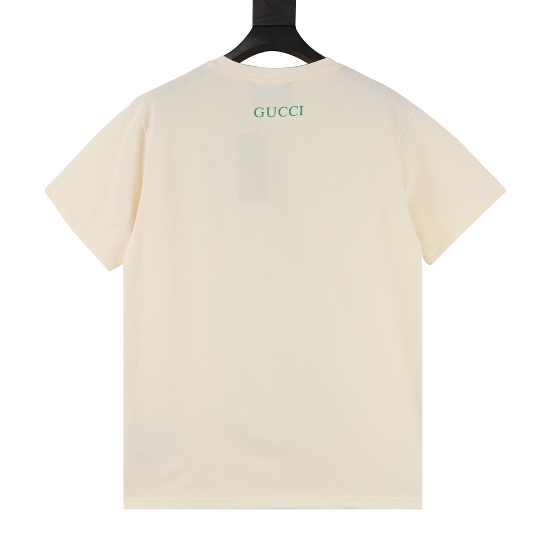 160 GUCCI/古驰 马里奥印花情侣款短袖TEE