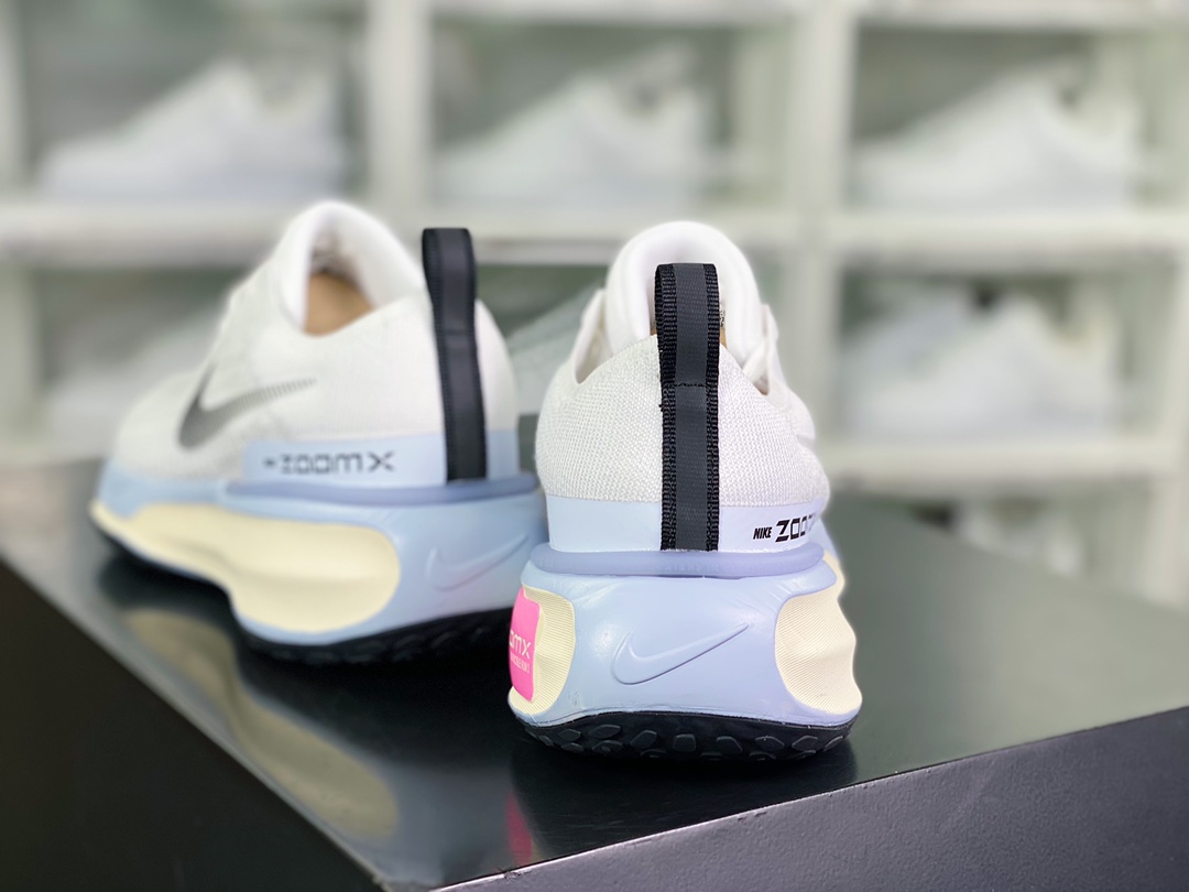 220 ZoomX Invincible Run Flyknit 3”White/Black/Blue/Pink”不可战胜3代DR2615-100