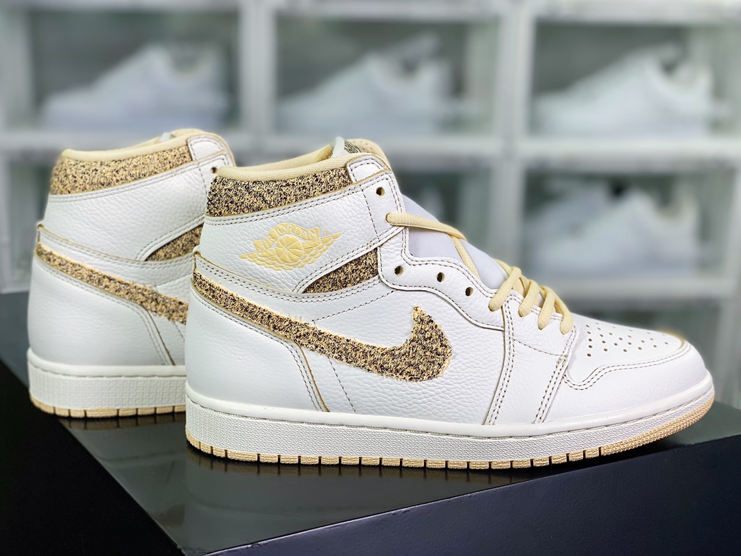 350  Air Jordan 1 Retro High OG Craft”Vibrations of Naija”AJ1代篮球鞋FD8631-100