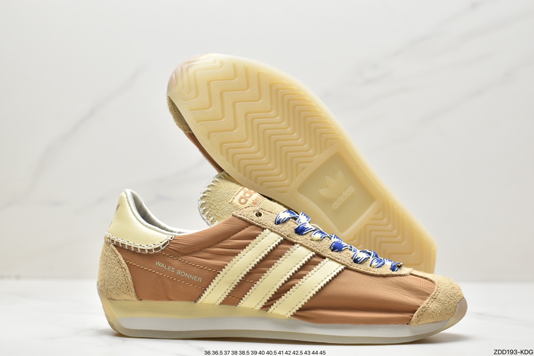 Adidas WB Country raw rubber sole elegant and generous shoe type GW1388