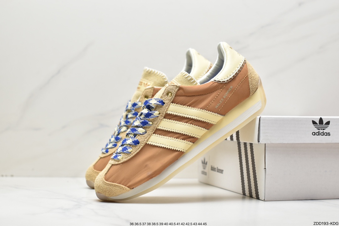 Adidas WB Country raw rubber sole elegant and generous shoe type GW1388