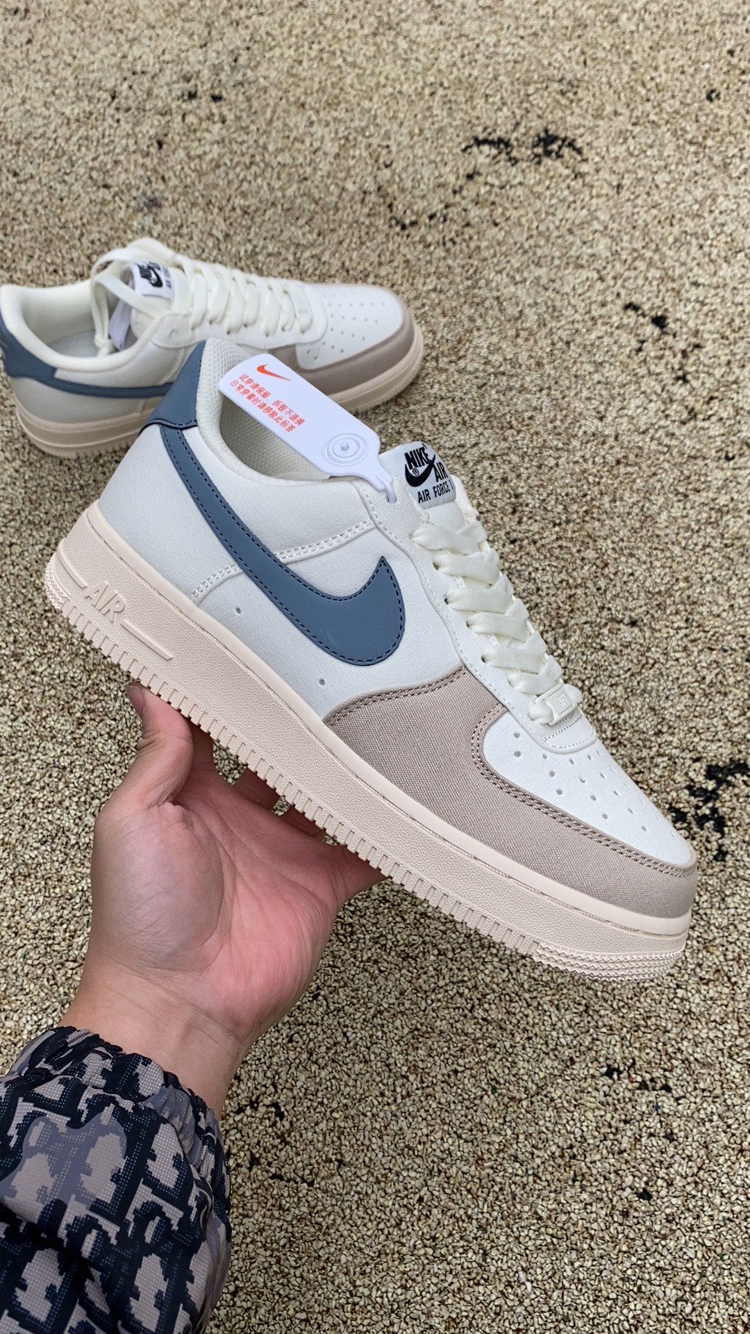 AF1白灰蓝尺码36-45NikeA