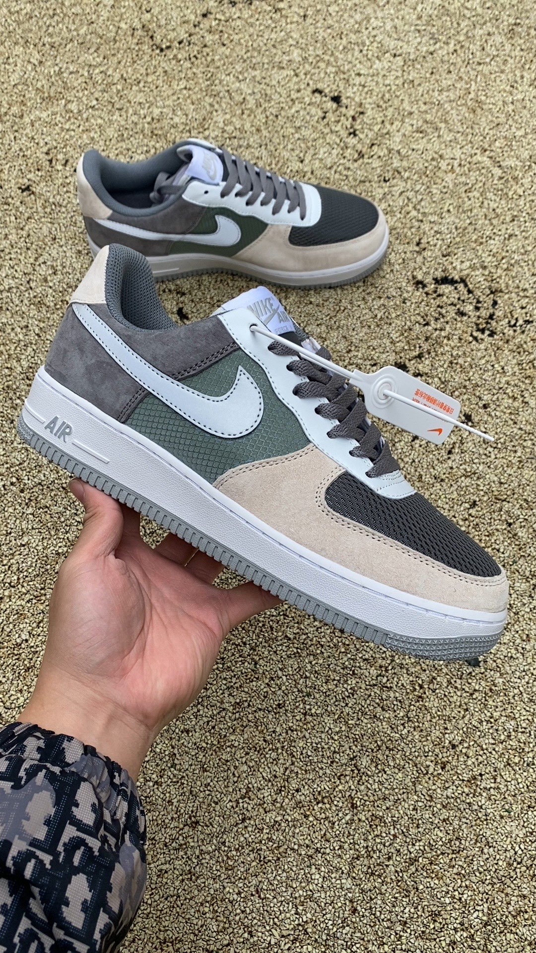 AF1米绿灰尺码36-45NikeA