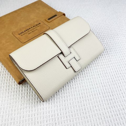 Hermes Clutches & Pouch Bags Lychee Pattern Cowhide