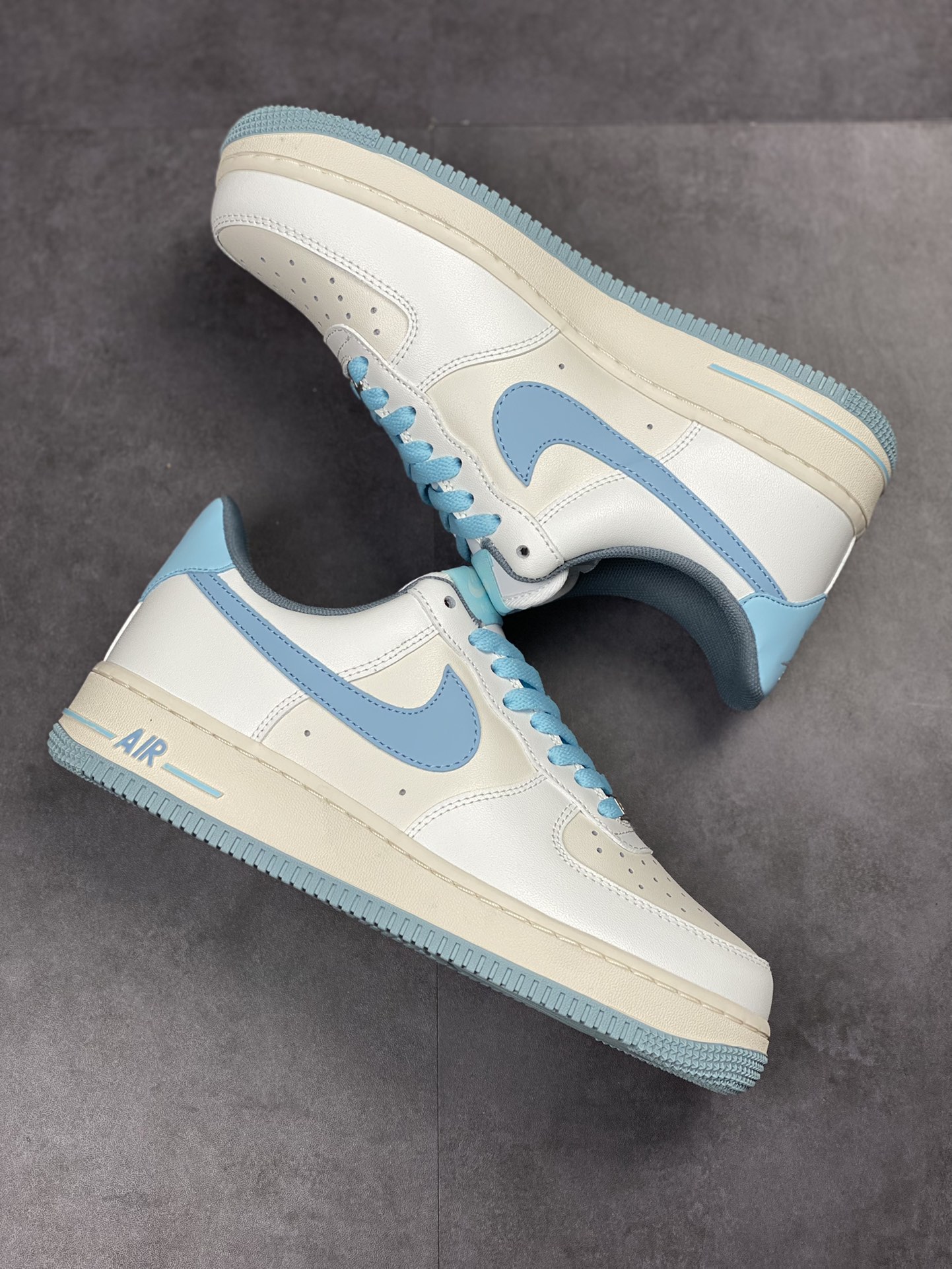 190 Nike Air Force 1 Low 07 米白蓝 YY3188-101