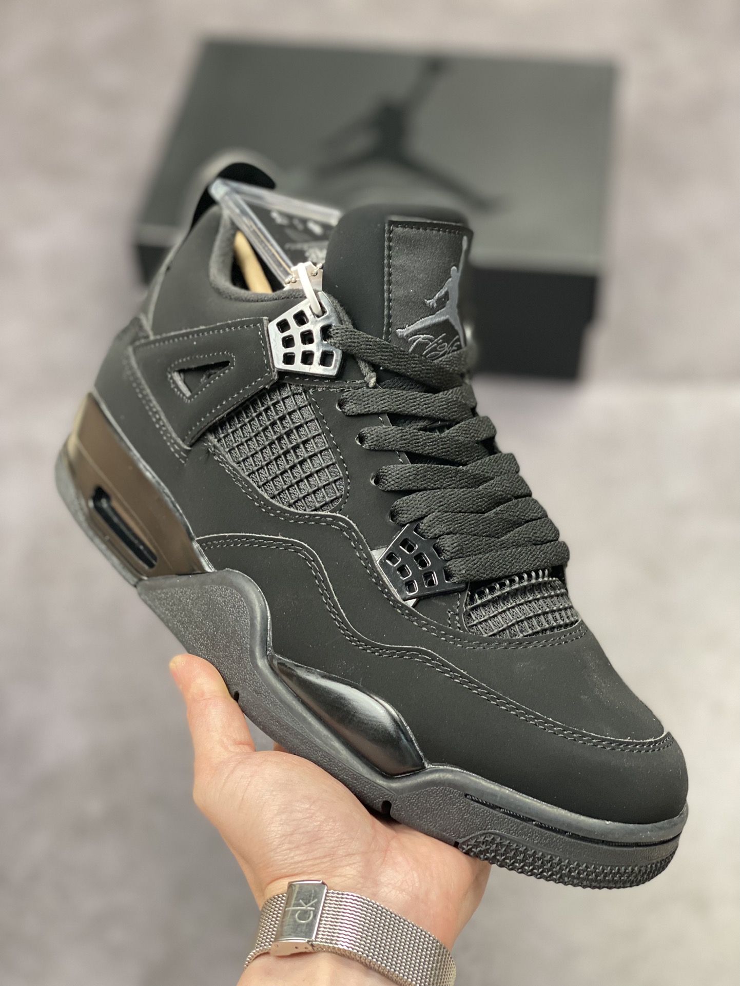 240 Air Jordan 4 Retro 黑猫 CU1110-010