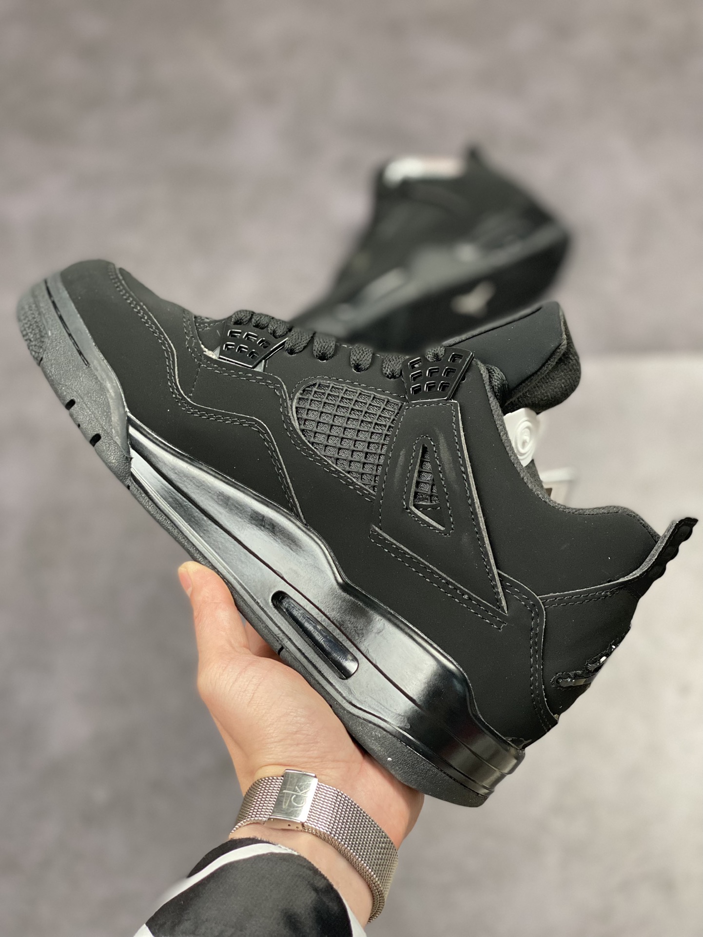 240 Air Jordan 4 Retro 黑猫 CU1110-010