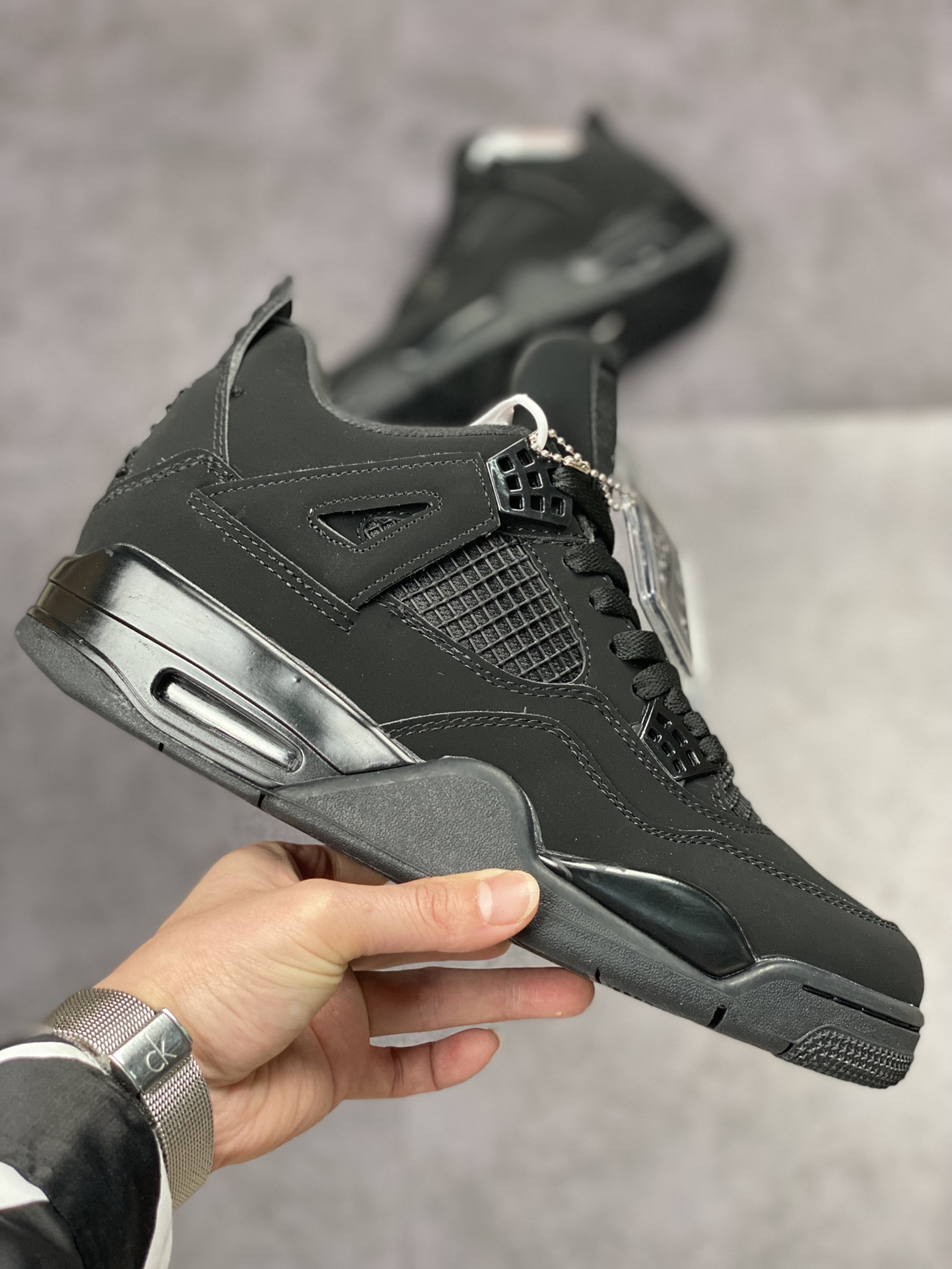 240 Air Jordan 4 Retro 黑猫 CU1110-010