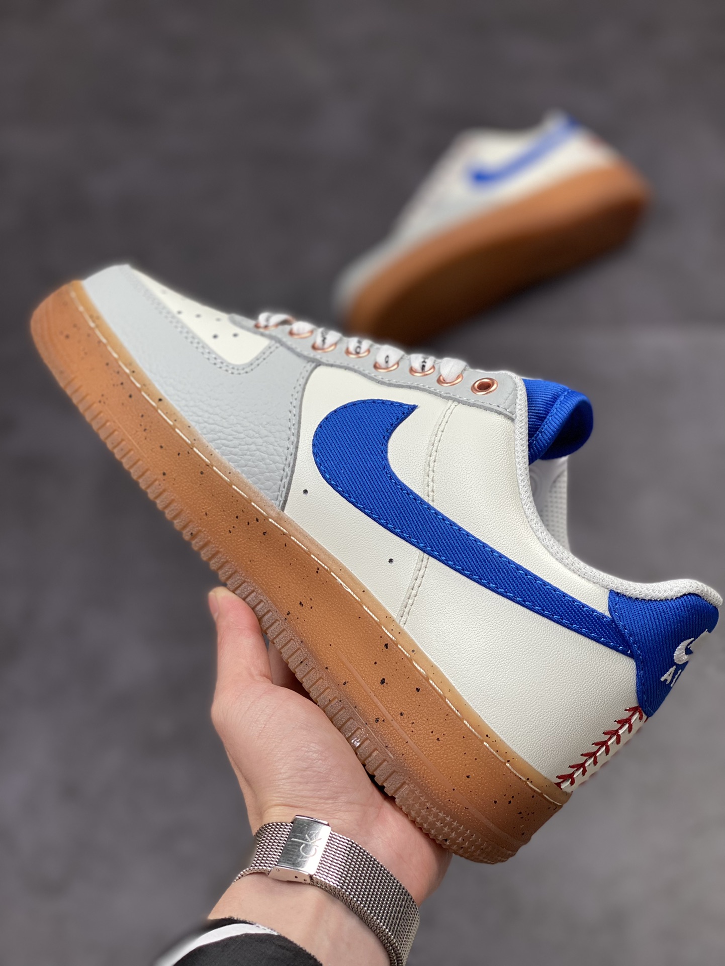 210 Nike Air Force 1 Low 07 白蓝生胶 FN1868-100