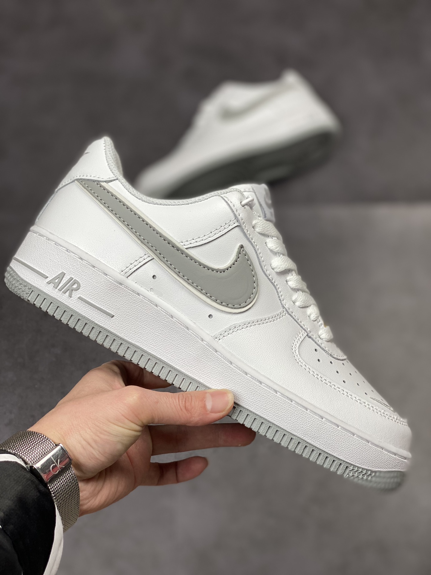 210 Nike Air Force 1 Low 07 白灰CV5696-961