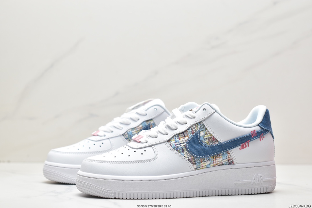 140 耐克Nike Air Force 1 Low 空军一号低帮百搭休闲运动板鞋FJ7740-141