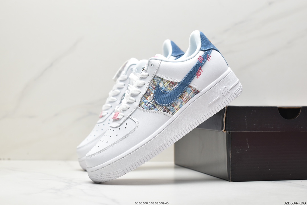 140 耐克Nike Air Force 1 Low 空军一号低帮百搭休闲运动板鞋FJ7740-141