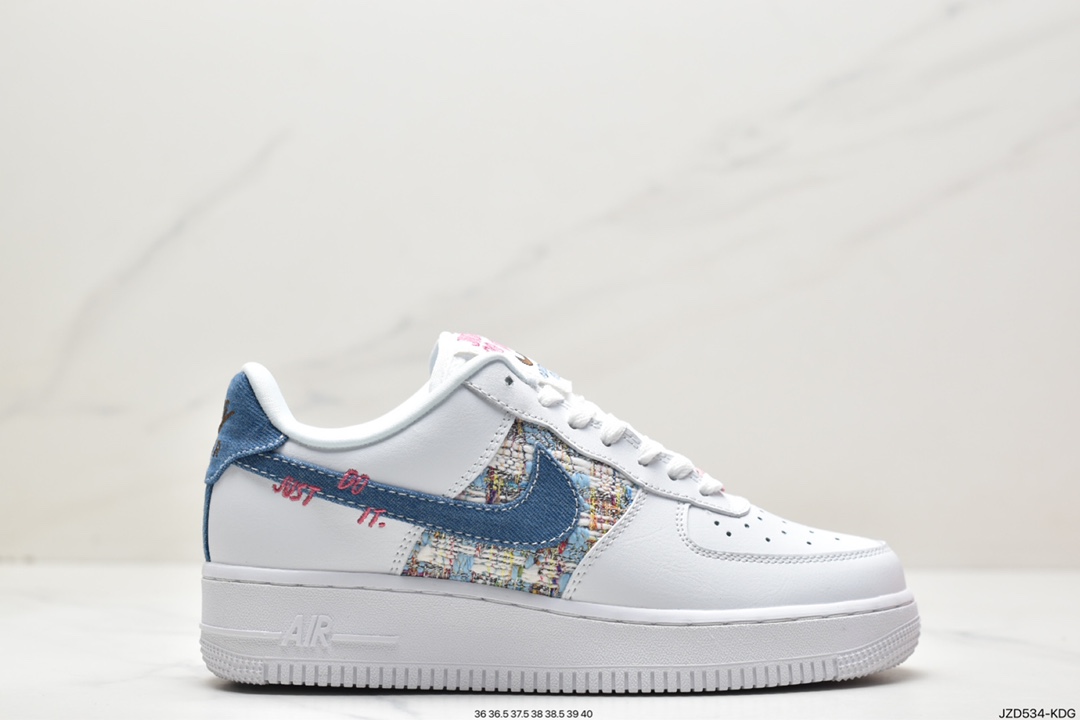 140 耐克Nike Air Force 1 Low 空军一号低帮百搭休闲运动板鞋FJ7740-141