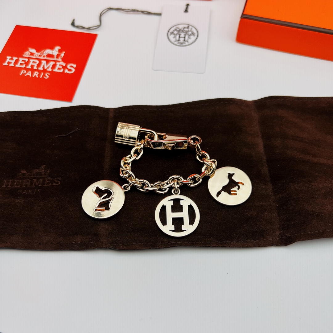A 121-year-old horse’s bag chain. Rodeo Pegase package. Key button - 图片 5