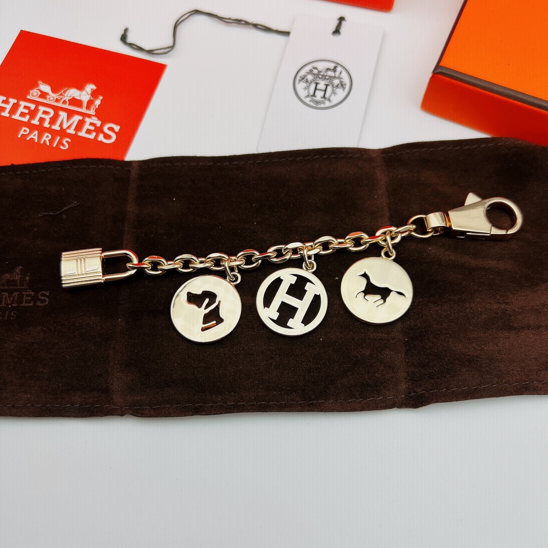 A 121-year-old horse’s bag chain. Rodeo Pegase package. Key button - 图片 6