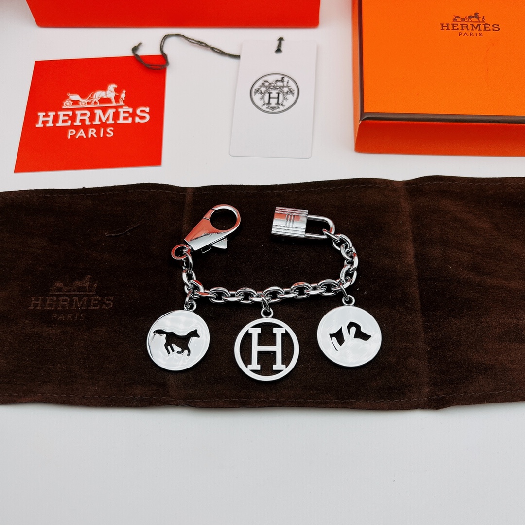 A 121-year-old horse’s bag chain. Rodeo Pegase package. Key button - 图片 2