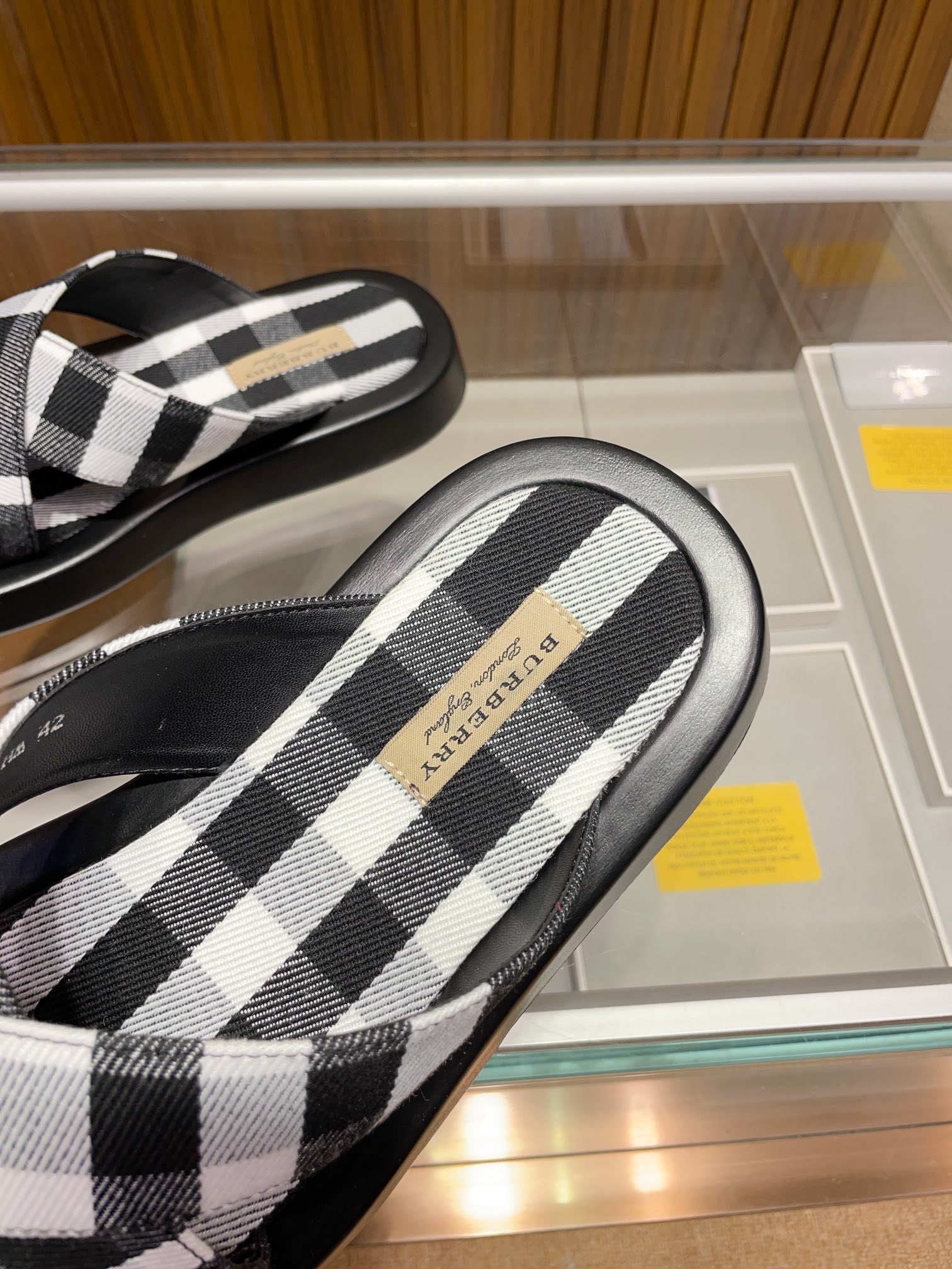 [B familia *] P:.Tamaño: 38 a 45.Burberry zapatillas de los hombres clásicos, boutique de gama alta,