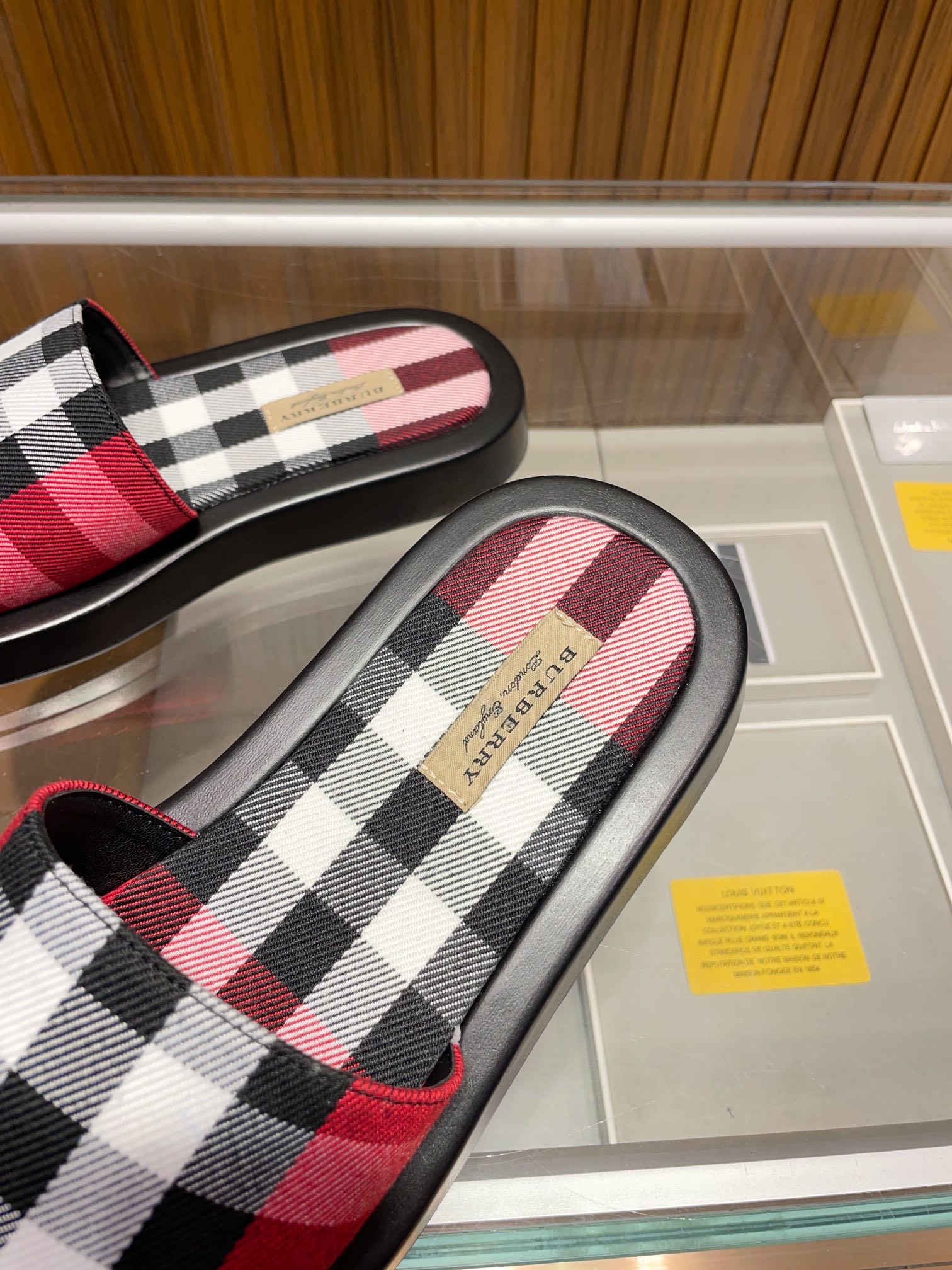 [B familia *] P:.Tamaño: 38 a 45.Burberry zapatillas de los hombres clásicos, boutique de gama alta,