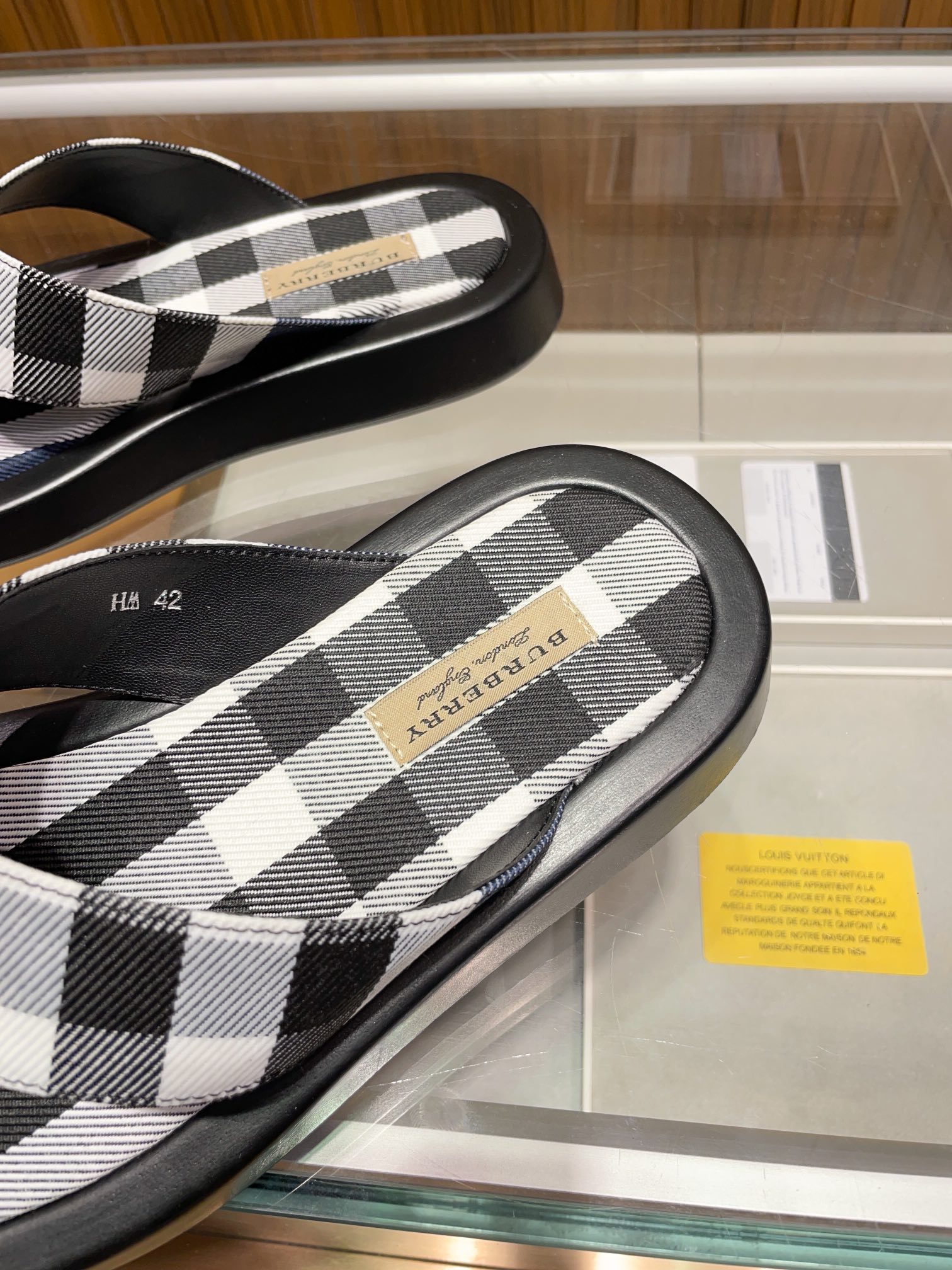 [B familia *] P:.Tamaño: 38 a 45.Burberry zapatillas de los hombres clásicos, boutique de gama alta,