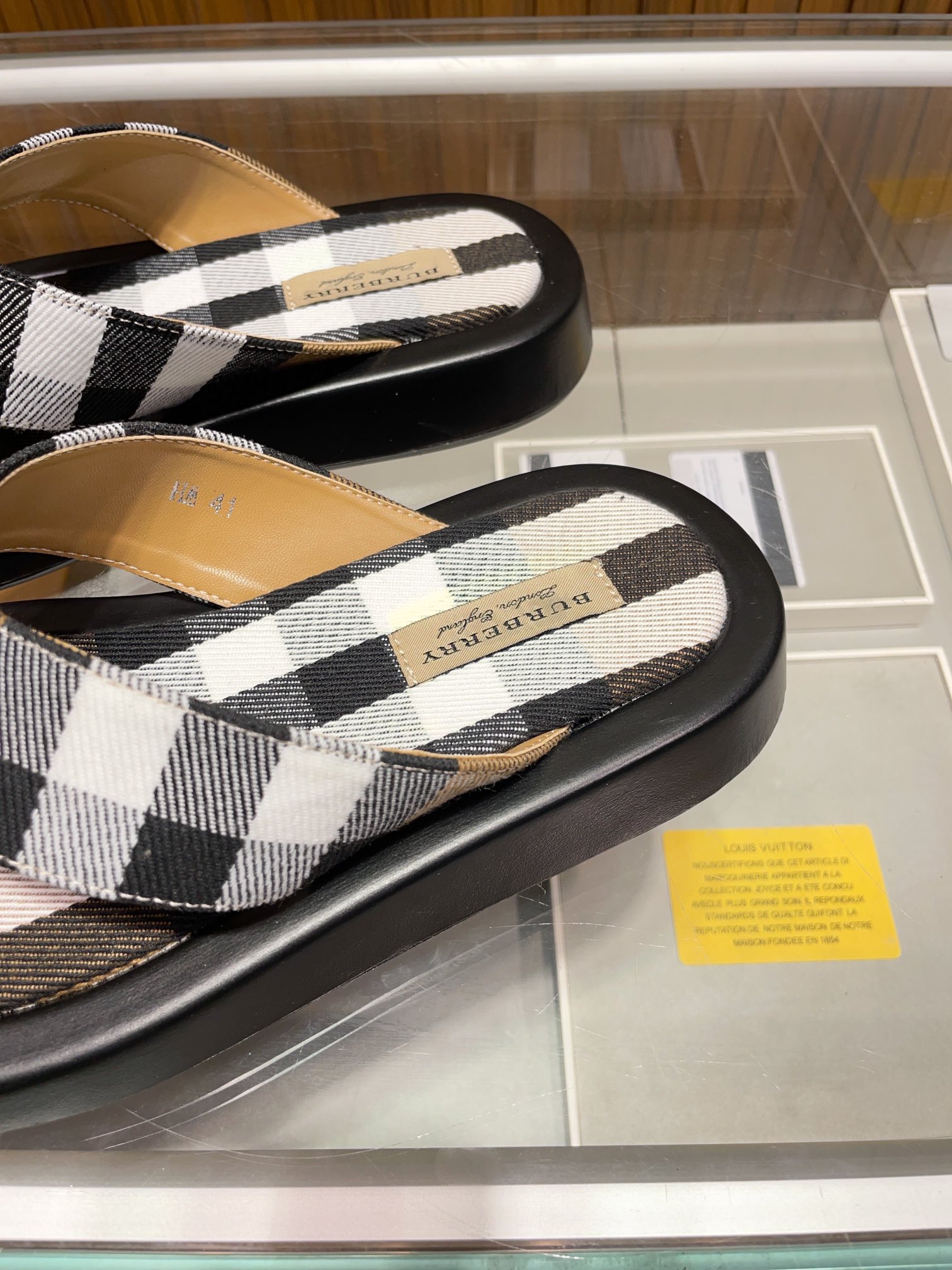 [B familia *] P:.Tamaño: 38 a 45.Burberry zapatillas de los hombres clásicos, boutique de gama alta,