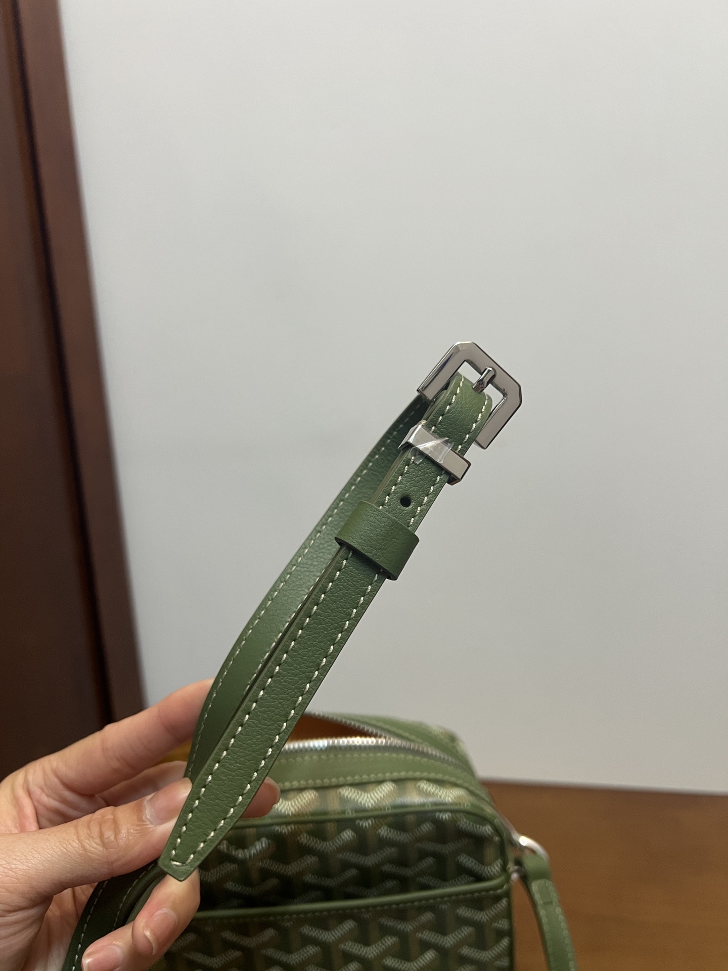 Goyard Limited Edition CAP-VERT Camera Bag Avocado Green, Stylish & Practical 10 i1680845677 366 8