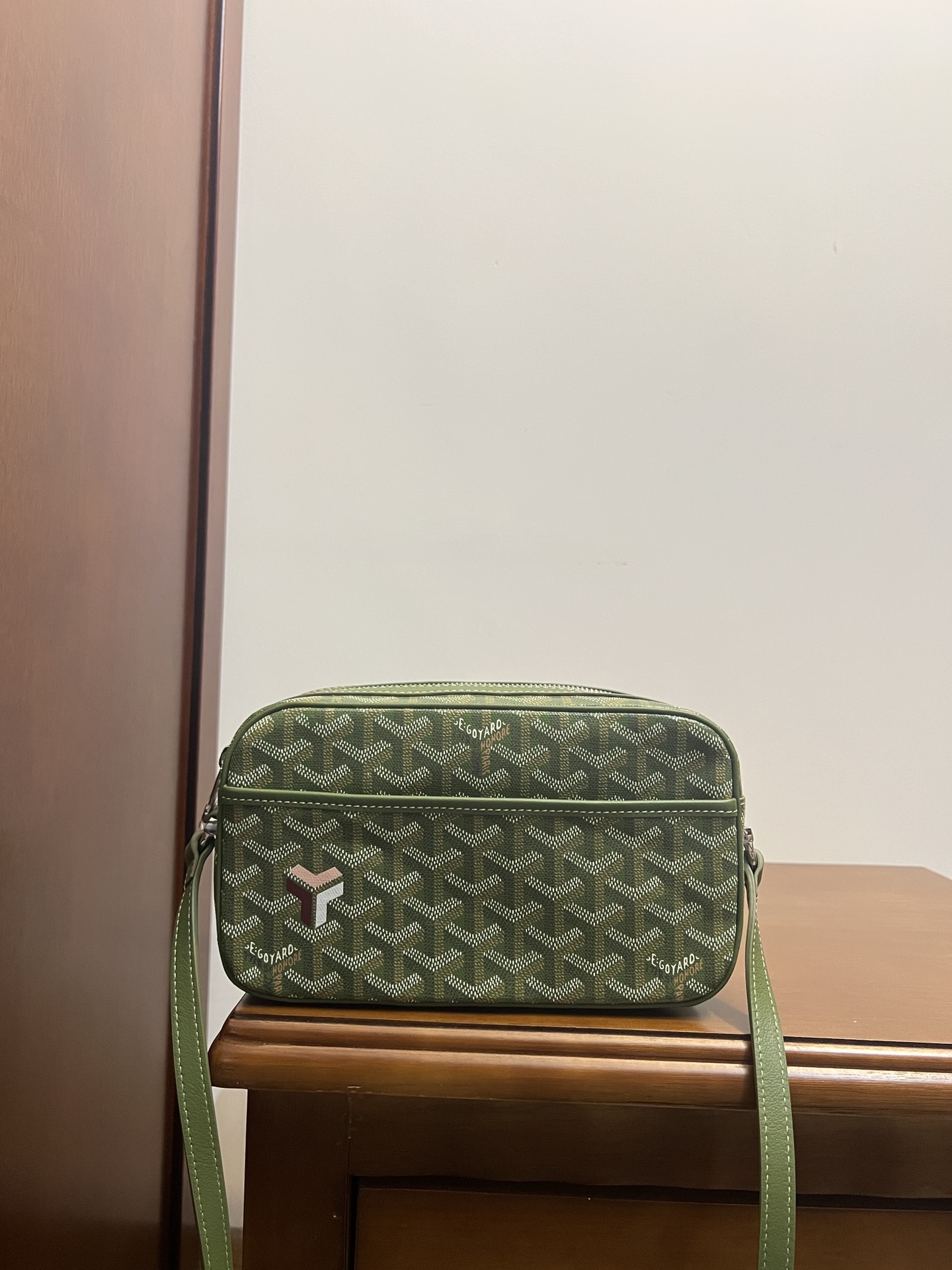 Goyard Limited Edition CAP-VERT Camera Bag Avocado Green, Stylish & Practical 2 i1680845677 5591 0