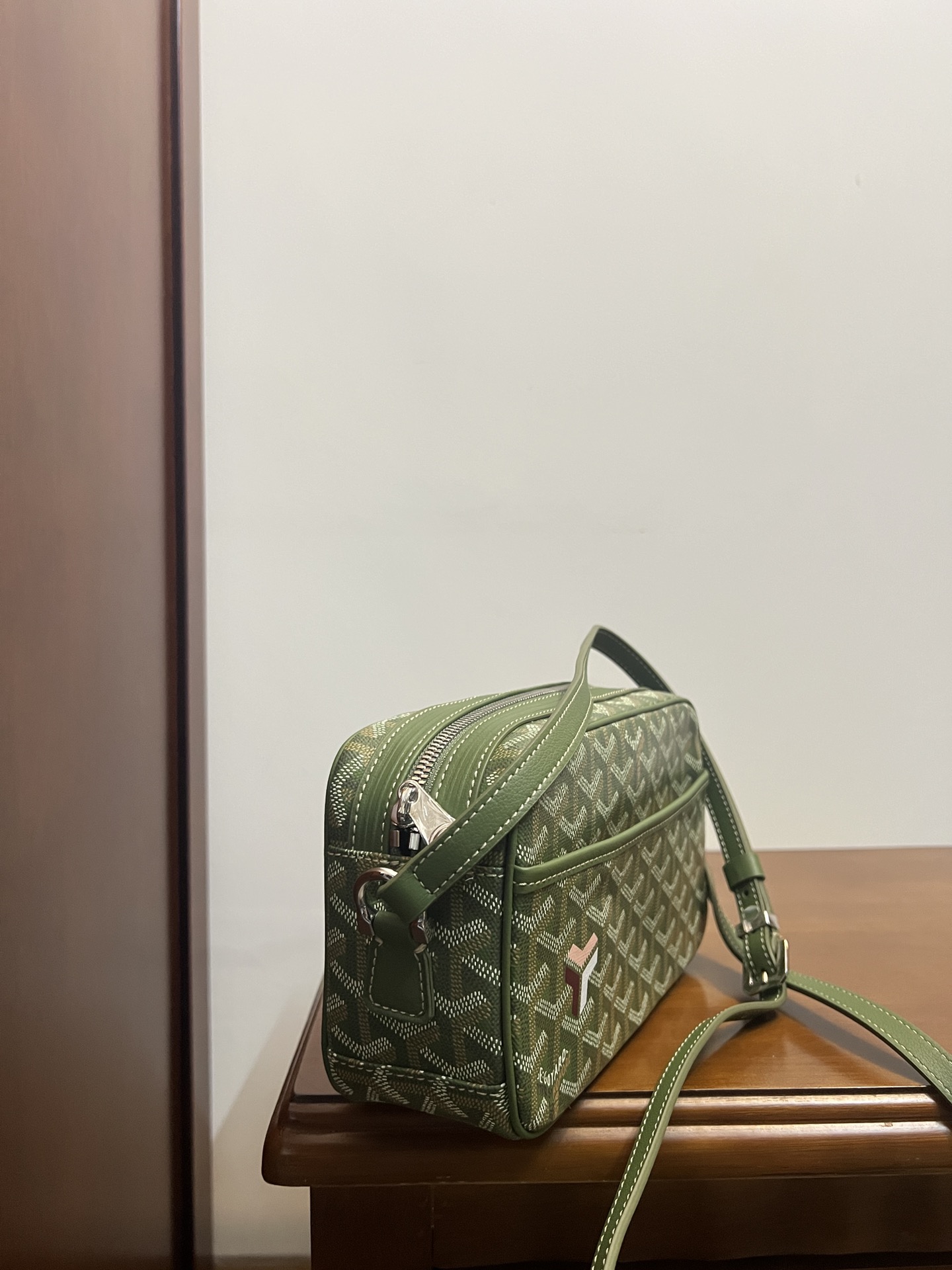 Goyard Limited Edition CAP-VERT Camera Bag Avocado Green, Stylish & Practical 3 i1680845677 6156 1