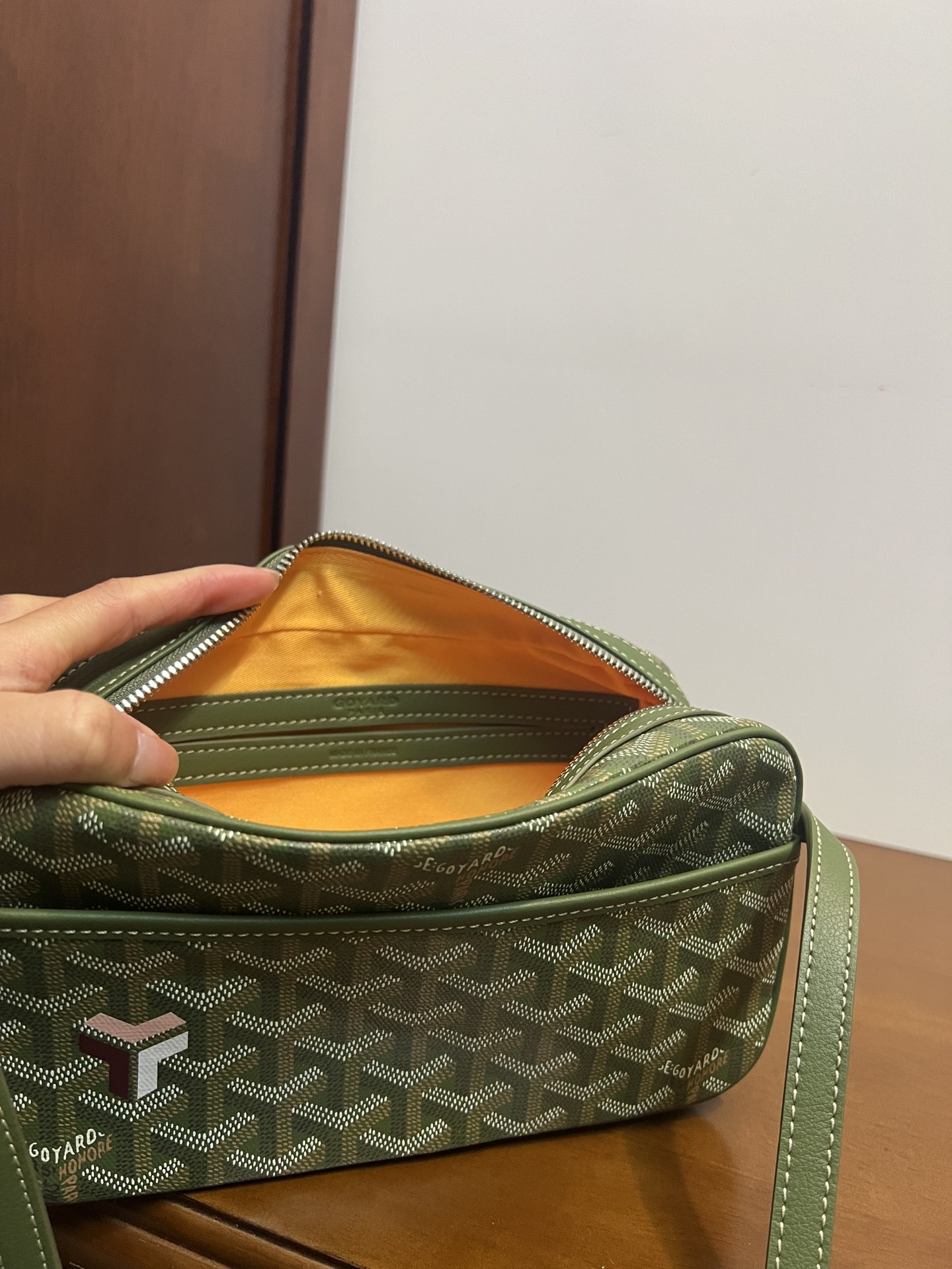 Goyard Limited Edition CAP-VERT Camera Bag Avocado Green, Stylish & Practical 8 i1680845677 6528 6