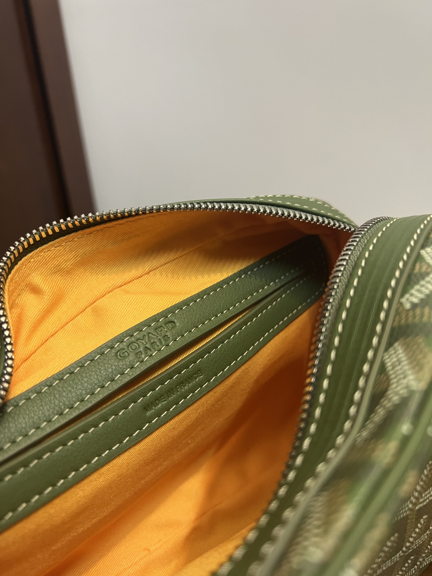 Goyard Limited Edition CAP-VERT Camera Bag Avocado Green, Stylish & Practical 9 i1680845677 9393 7