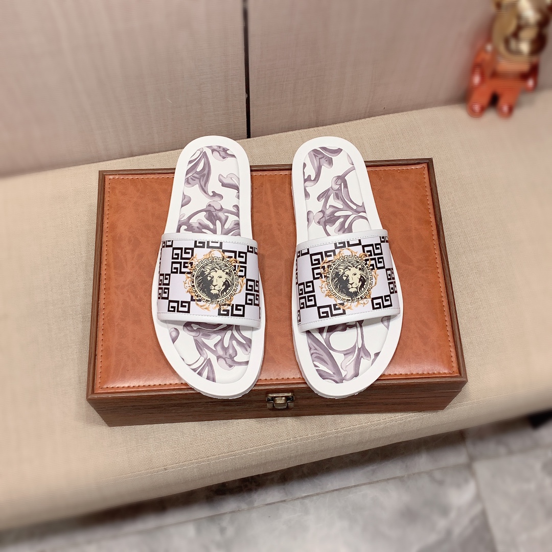 zapatillas: nuevo: precio de fábrica: "Versace *" serie de zapatillas de la parte superior de compra