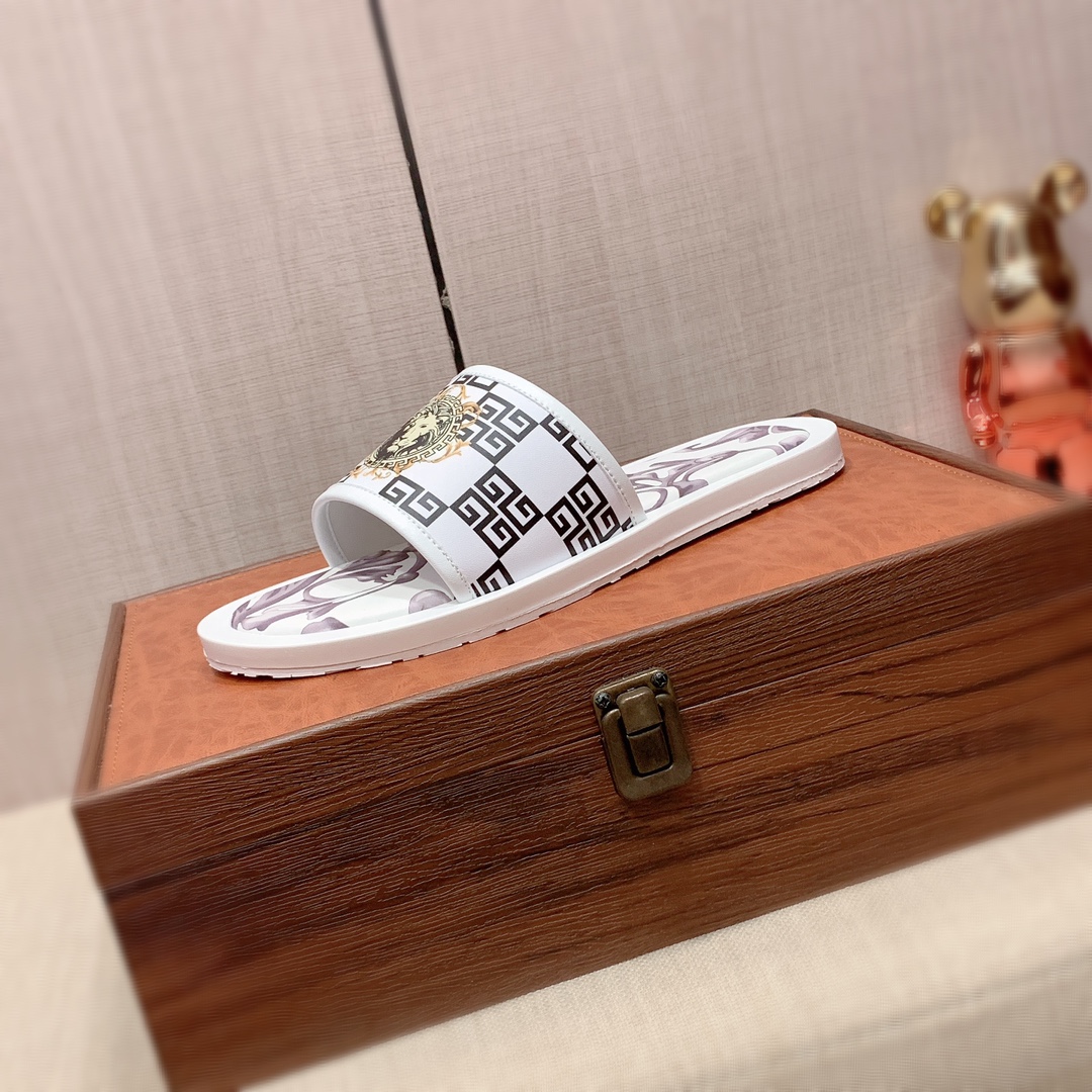 zapatillas: nuevo: precio de fábrica: "Versace *" serie de zapatillas de la parte superior de compra