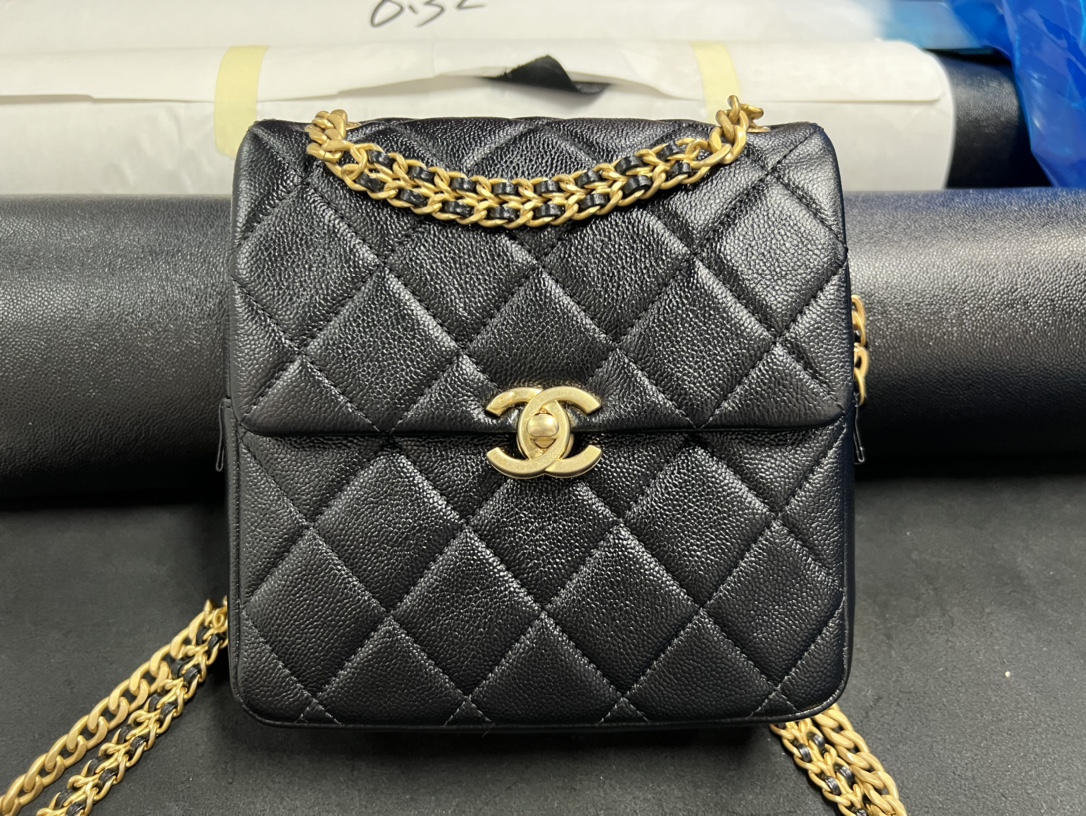 Chanel Bags Backpack High Quality Online
 Black Vintage Chains