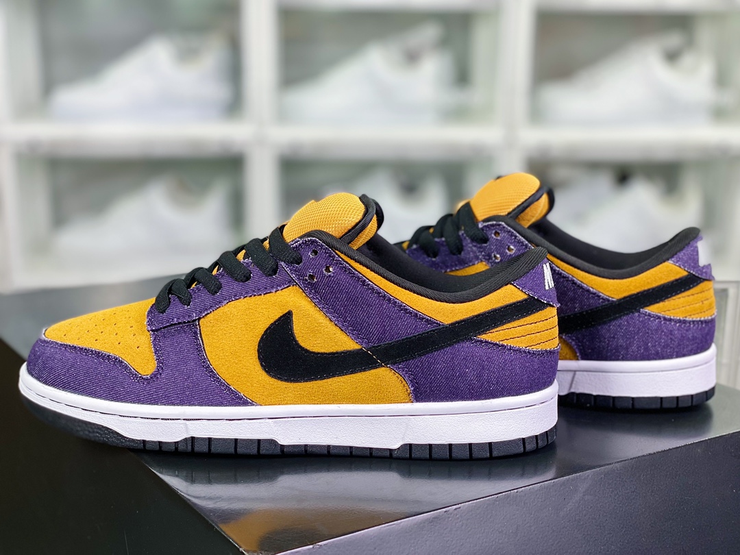 280 Nike SB Dunk Low Pro”Goofy Boy”扣篮板鞋“麦黄黑紫牛仔”304292-751