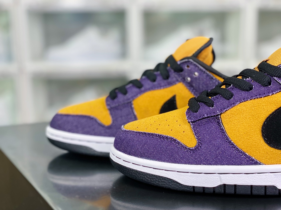 280 Nike SB Dunk Low Pro”Goofy Boy”扣篮板鞋“麦黄黑紫牛仔”304292-751