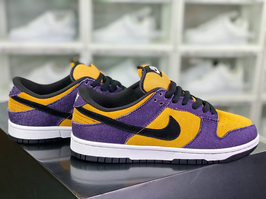 280 Nike SB Dunk Low Pro”Goofy Boy”扣篮板鞋“麦黄黑紫牛仔”304292-751
