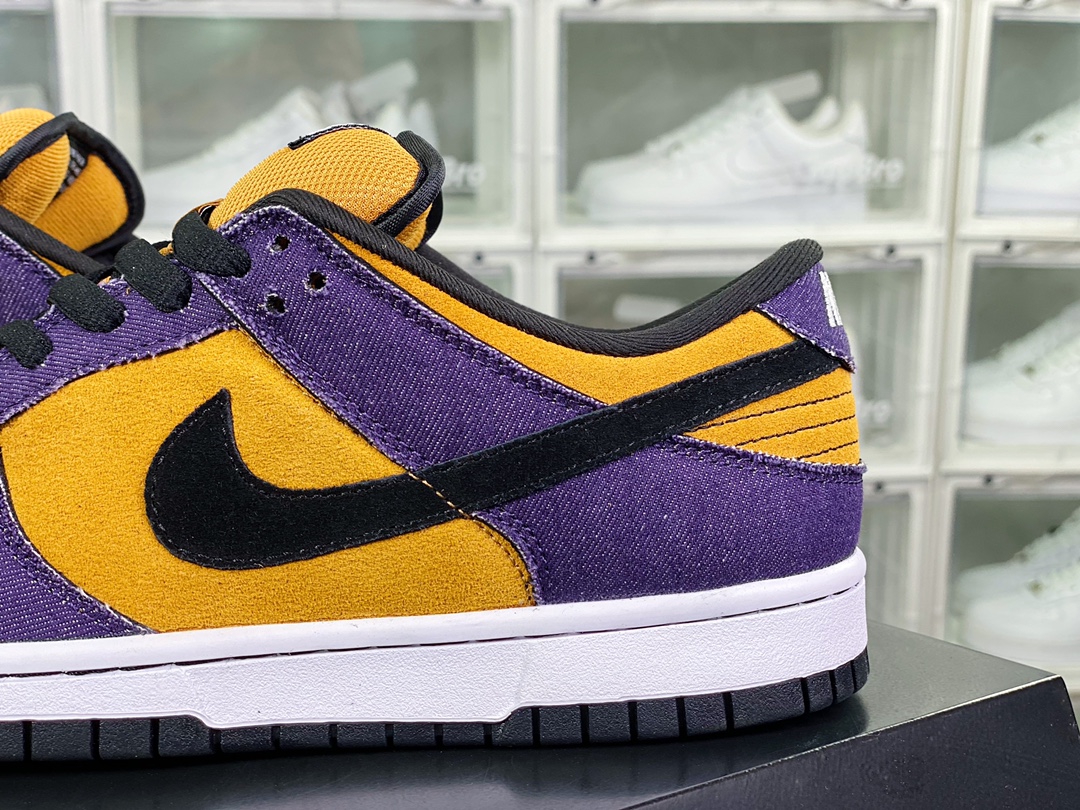 280 Nike SB Dunk Low Pro”Goofy Boy”扣篮板鞋“麦黄黑紫牛仔”304292-751