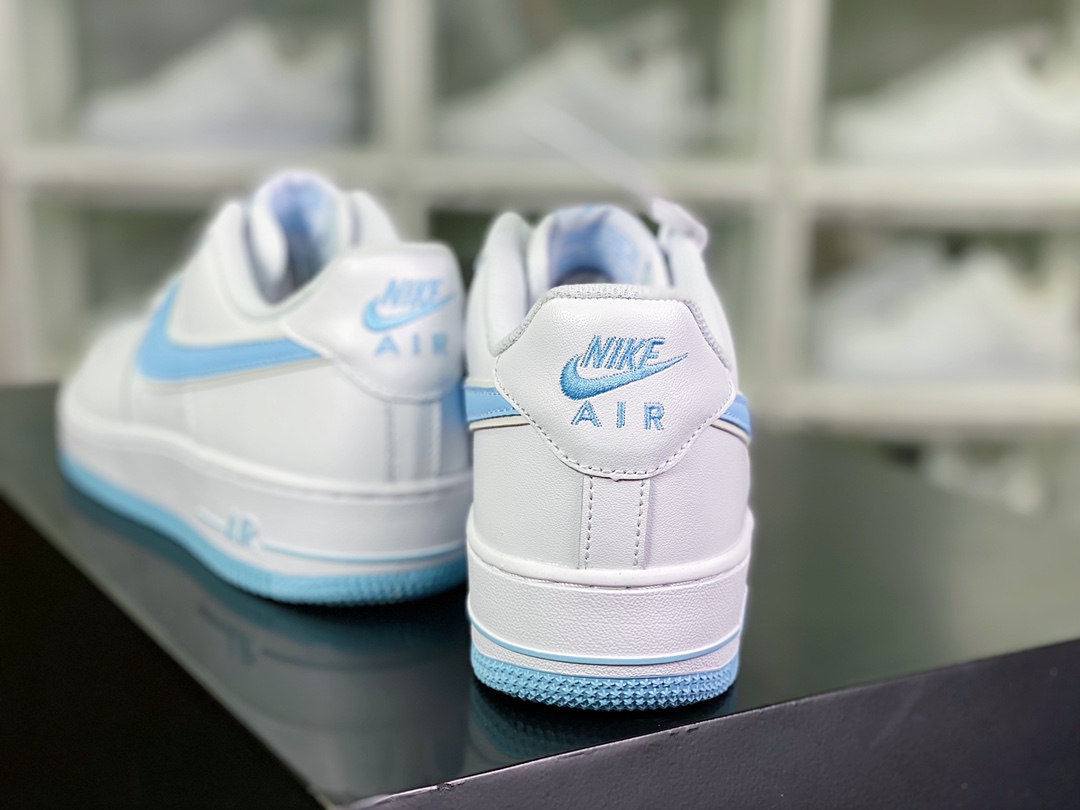 220 Air Force 1 '07 Low QS”White/Ice Blue Mini Swoosh”空军一号CV5696-962